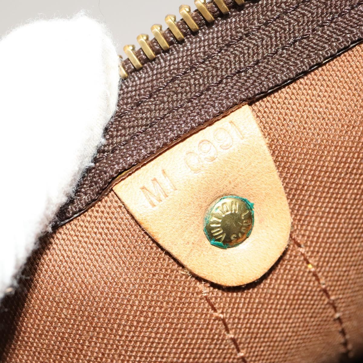 LOUIS VUITTON Monogram Keepall 60 Boston Bag M41422 LV Auth BD2116