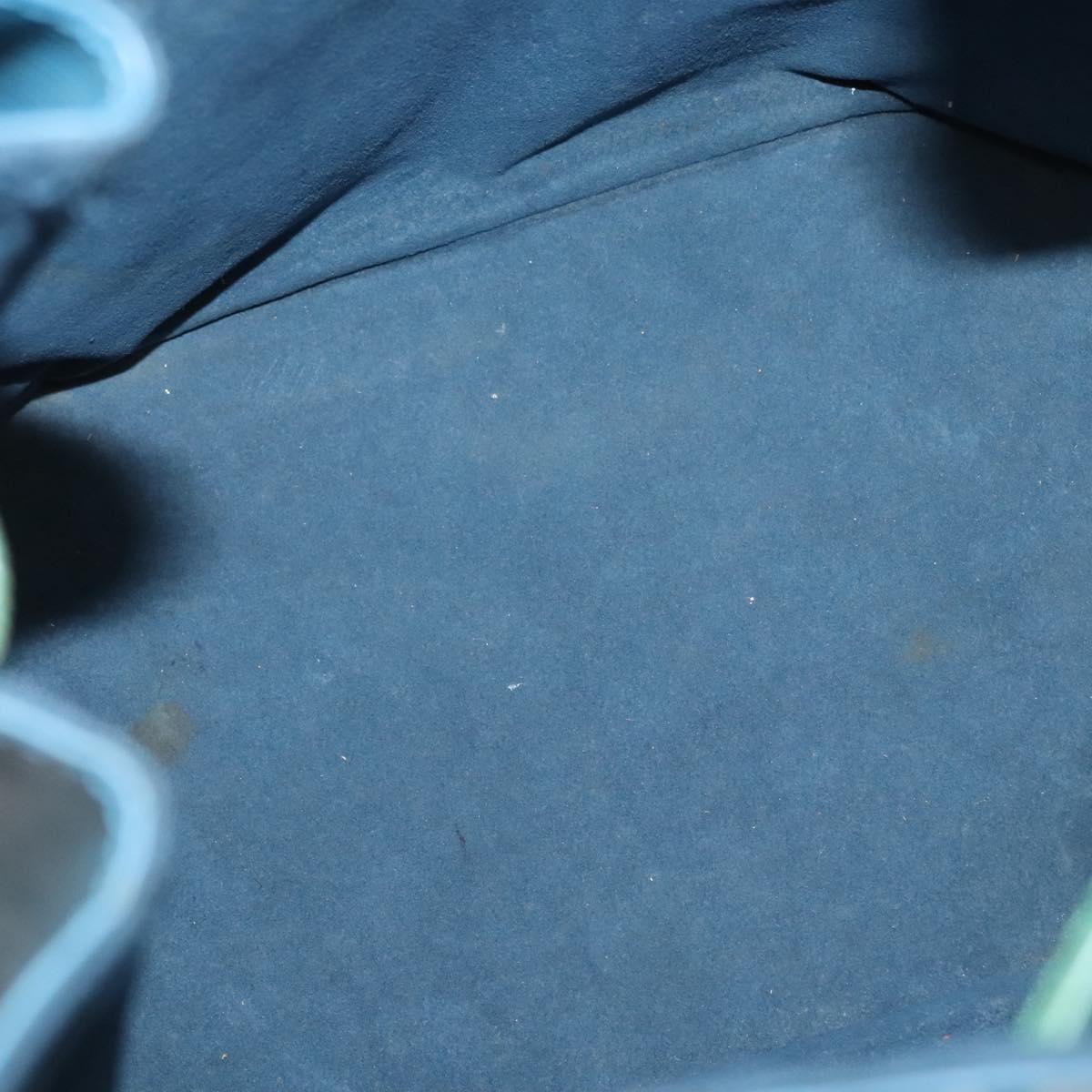 LOUIS VUITTON Epi Noe Shoulder Bag Bicolor Green Blue M44044 LV Auth BD2157