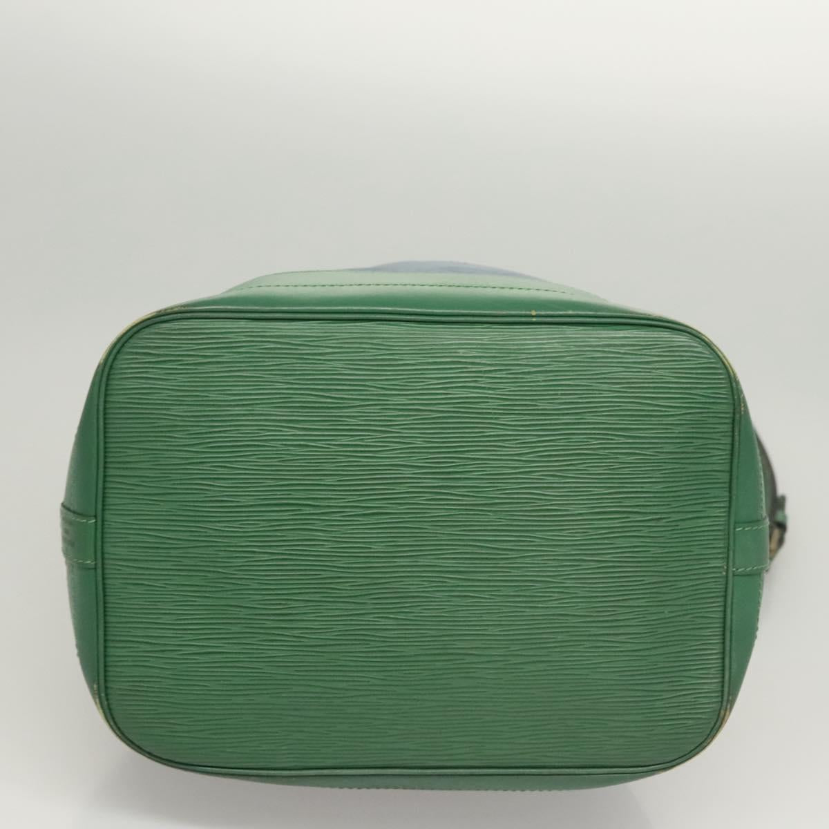 LOUIS VUITTON Epi Noe Shoulder Bag Bicolor Green Blue M44044 LV Auth BD2157