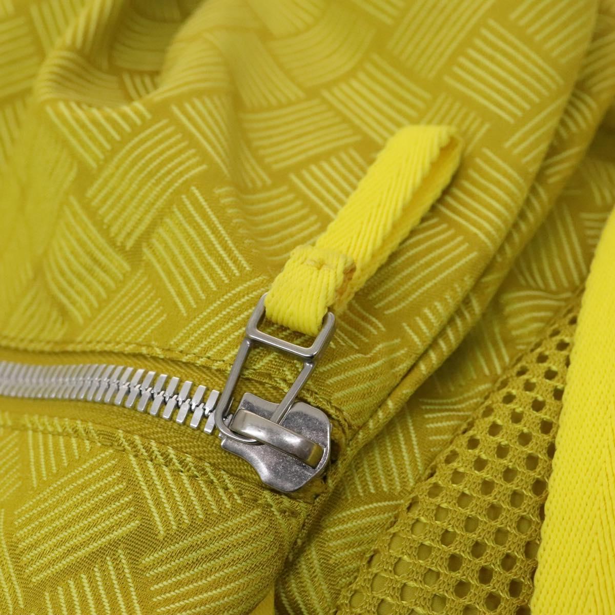 BOTTEGA VENETA Backpack Nylon Yellow Auth BD2181