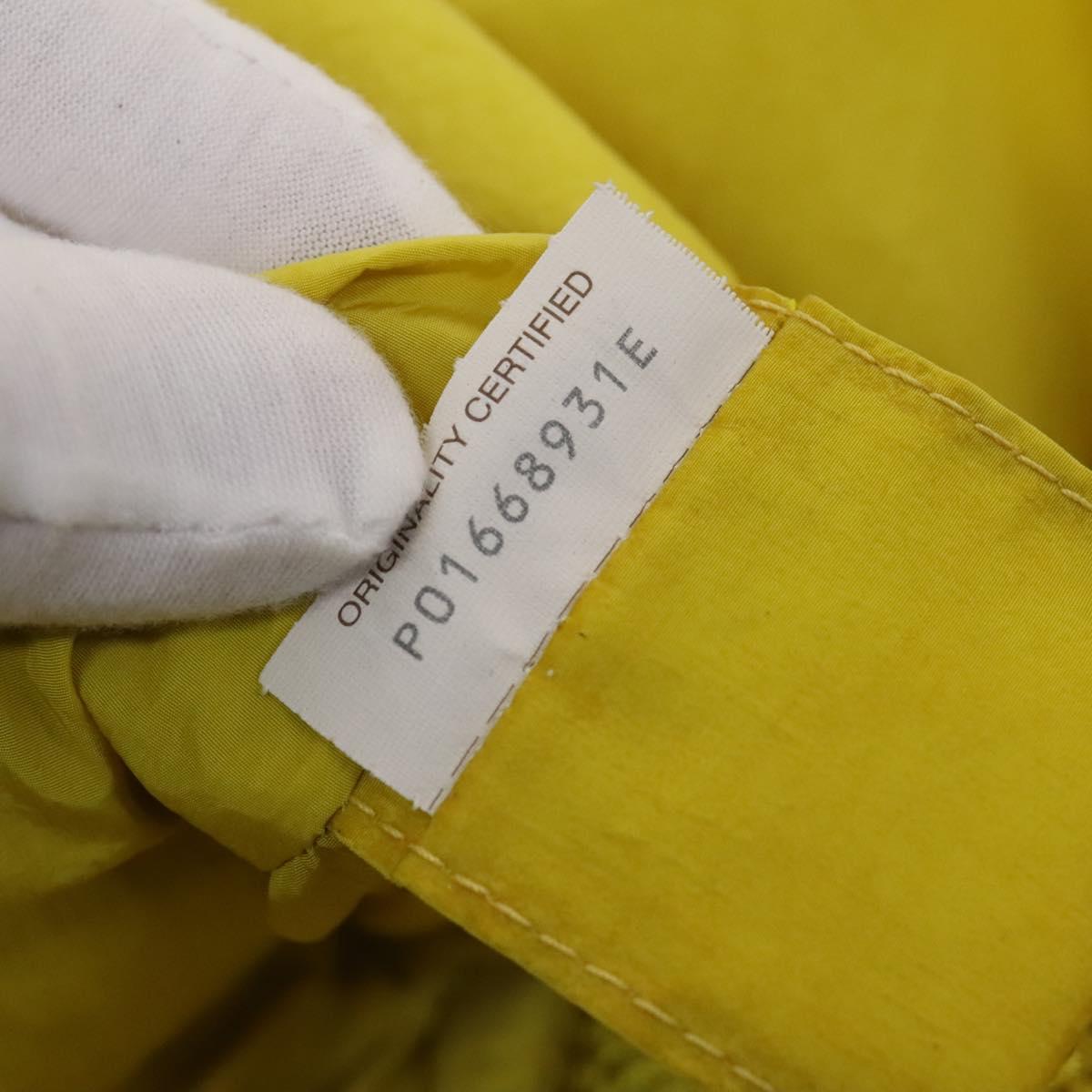 BOTTEGA VENETA Backpack Nylon Yellow Auth BD2181