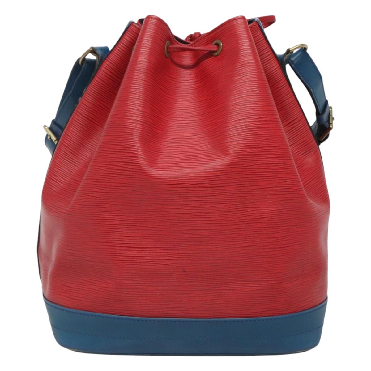 LOUIS VUITTON Epi Toriko Color Noe Bag Red Blue Green M44084 LV Auth BD2182