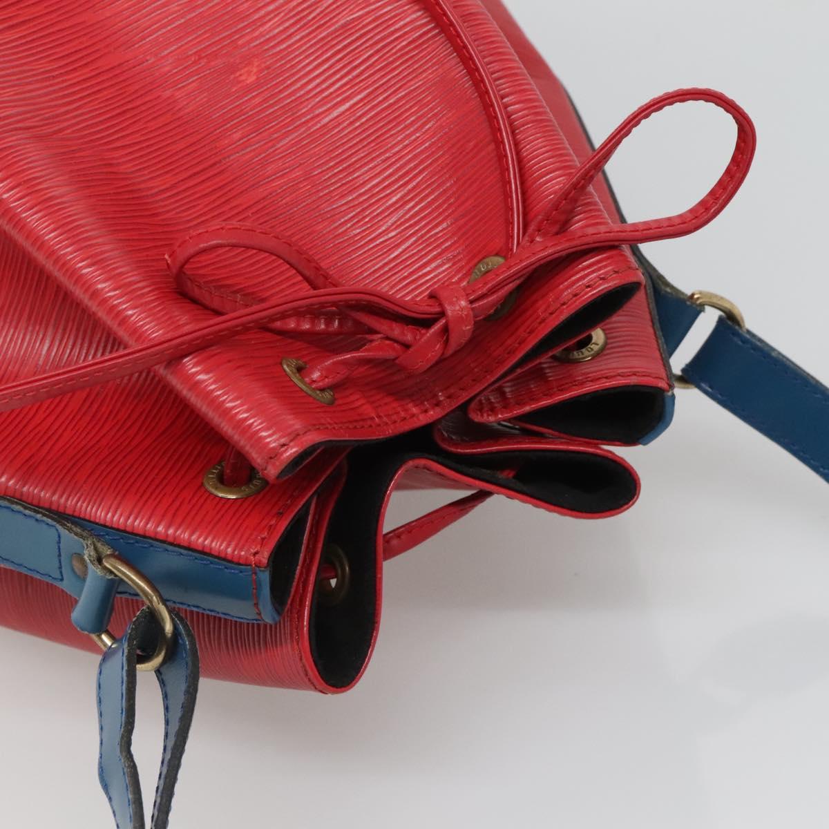 LOUIS VUITTON Epi Toriko Color Noe Bag Red Blue Green M44084 LV Auth BD2182