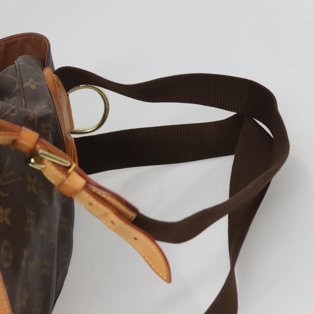 LOUIS VUITTON Monogram Montsouris GM Backpack M51135 LV Auth BD2204