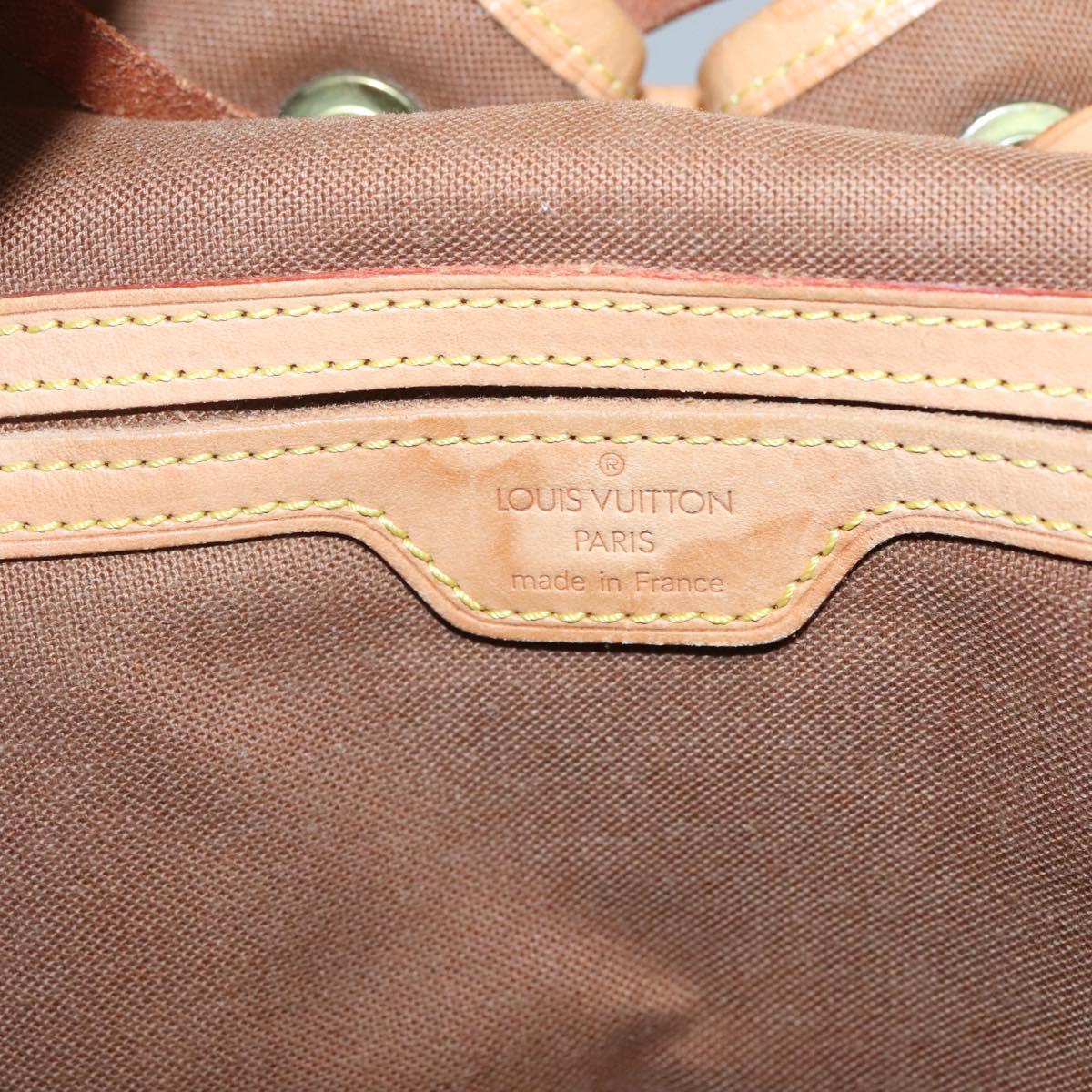 LOUIS VUITTON Monogram Montsouris GM Backpack M51135 LV Auth BD2204