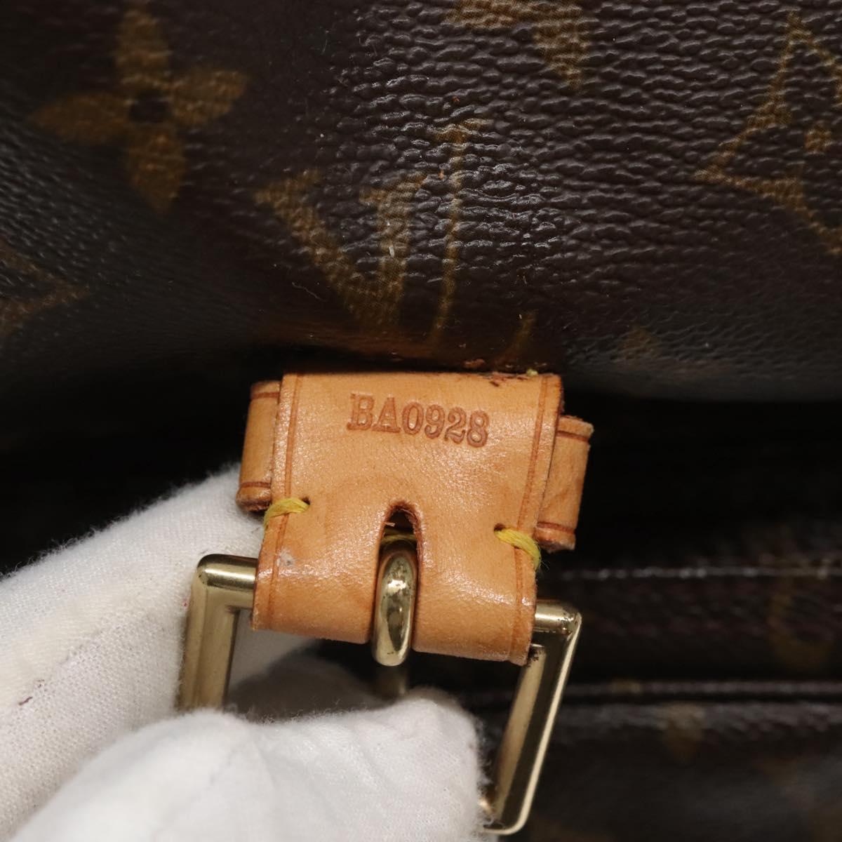 LOUIS VUITTON Monogram Montsouris GM Backpack M51135 LV Auth BD2204