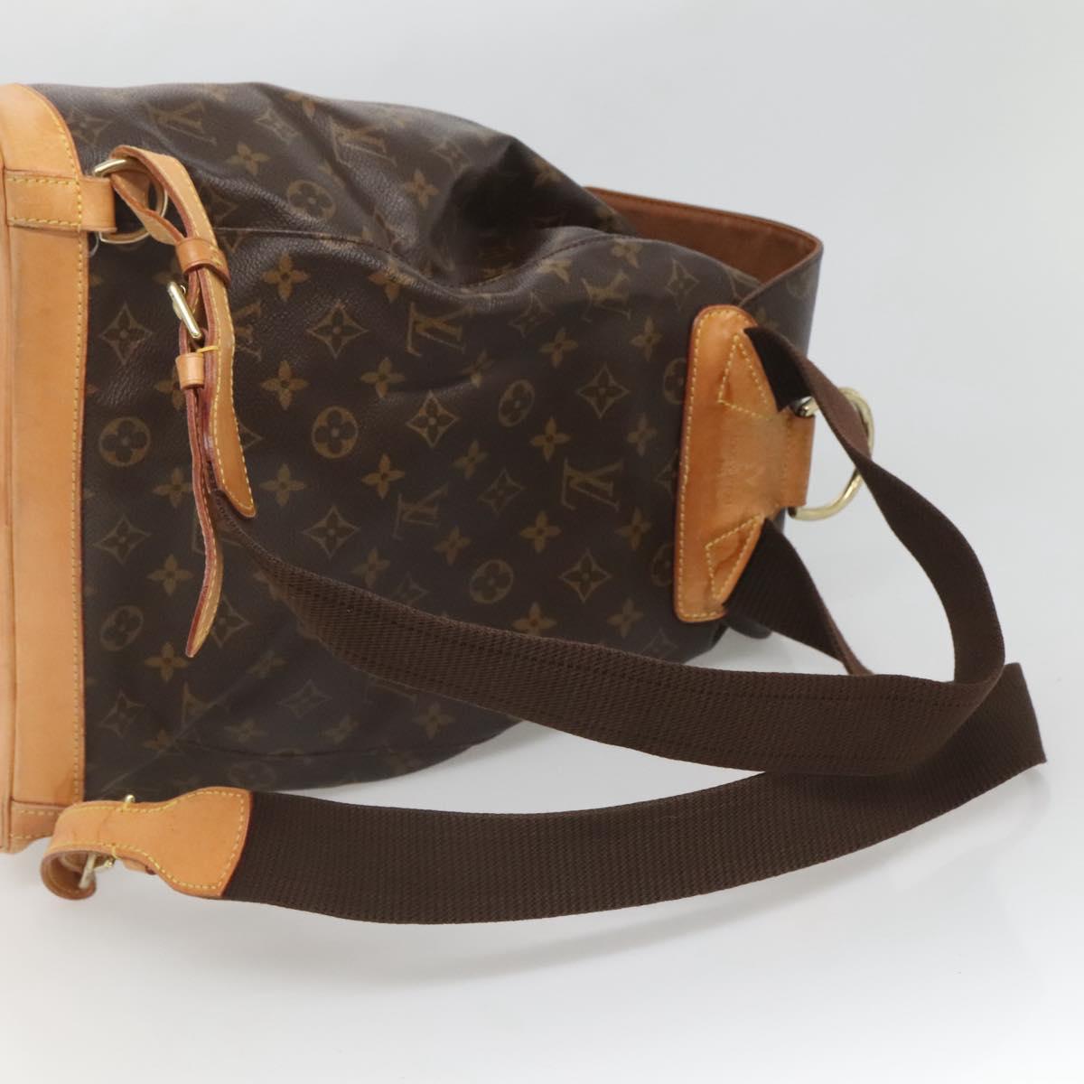 LOUIS VUITTON Monogram Montsouris GM Backpack M51135 LV Auth BD2204