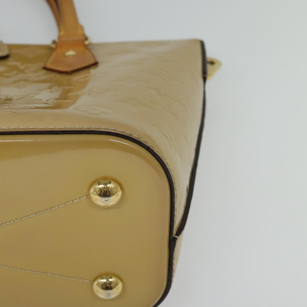 LOUIS VUITTON Vernis Montebello PM Hand Bag 2way Dunne M90167 LV Auth BD2221