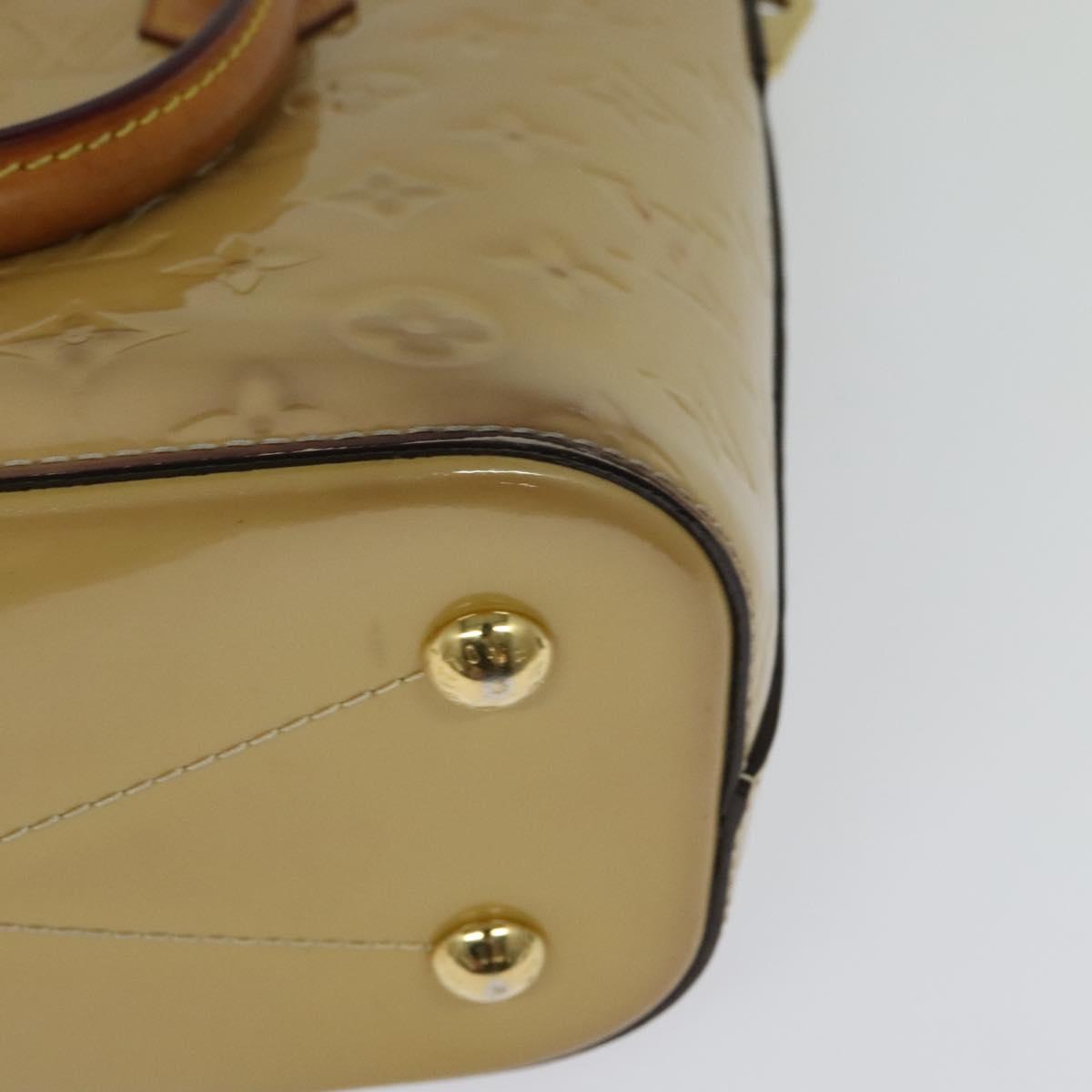 LOUIS VUITTON Vernis Montebello PM Hand Bag 2way Dunne M90167 LV Auth BD2221
