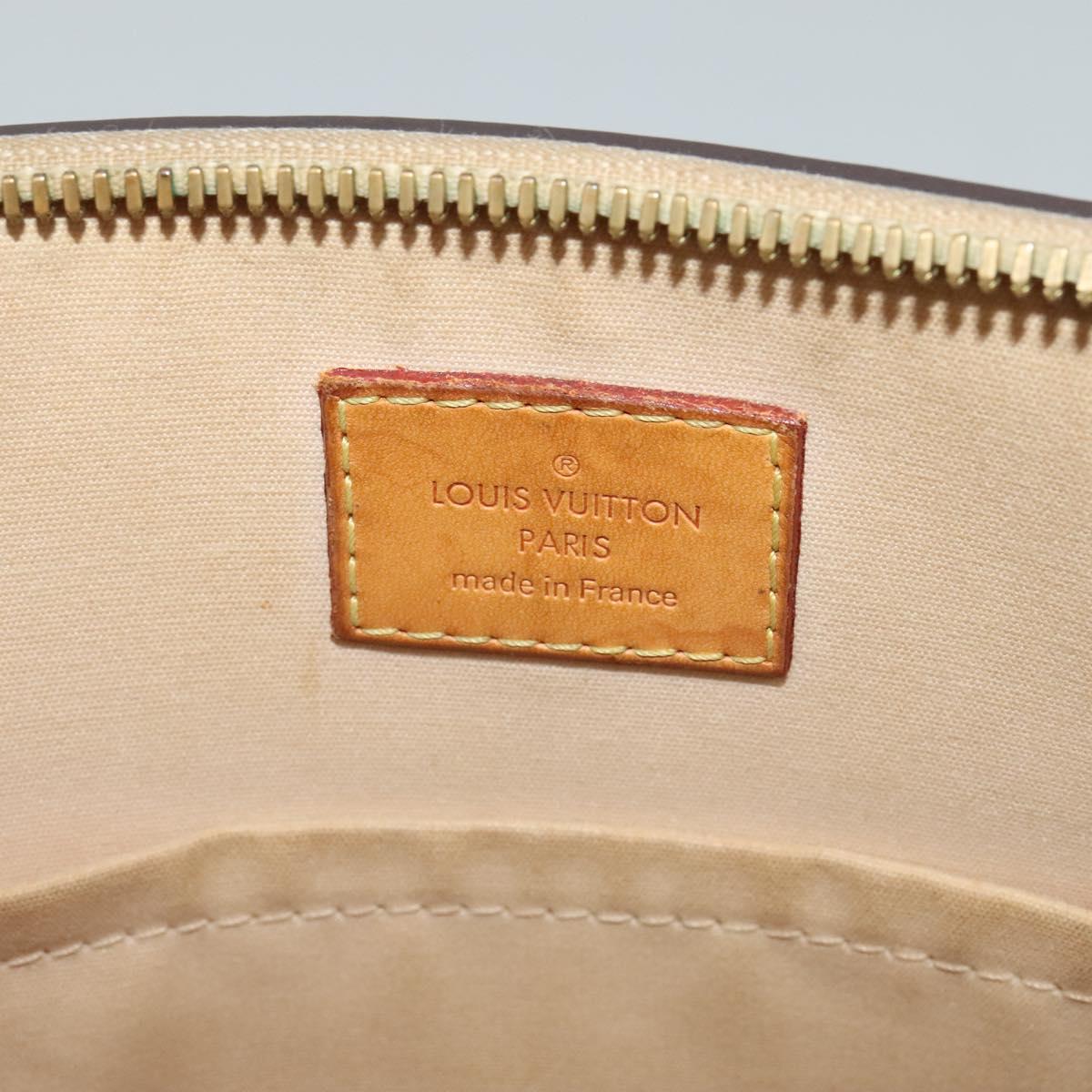 LOUIS VUITTON Vernis Montebello PM Hand Bag 2way Dunne M90167 LV Auth BD2221