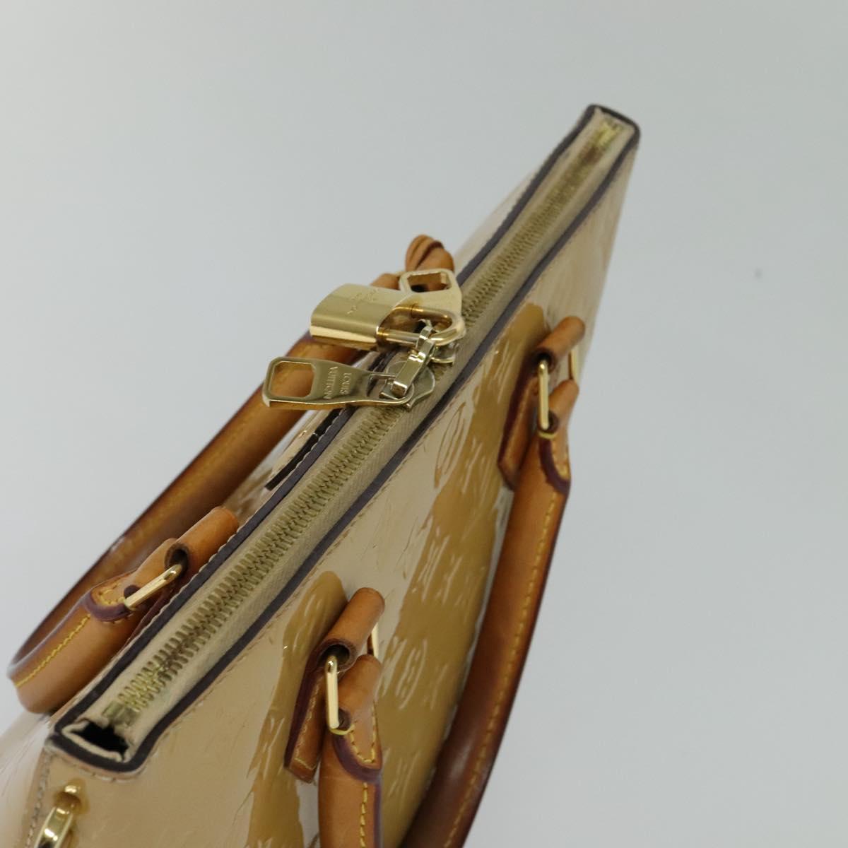 LOUIS VUITTON Vernis Montebello PM Hand Bag 2way Dunne M90167 LV Auth BD2221