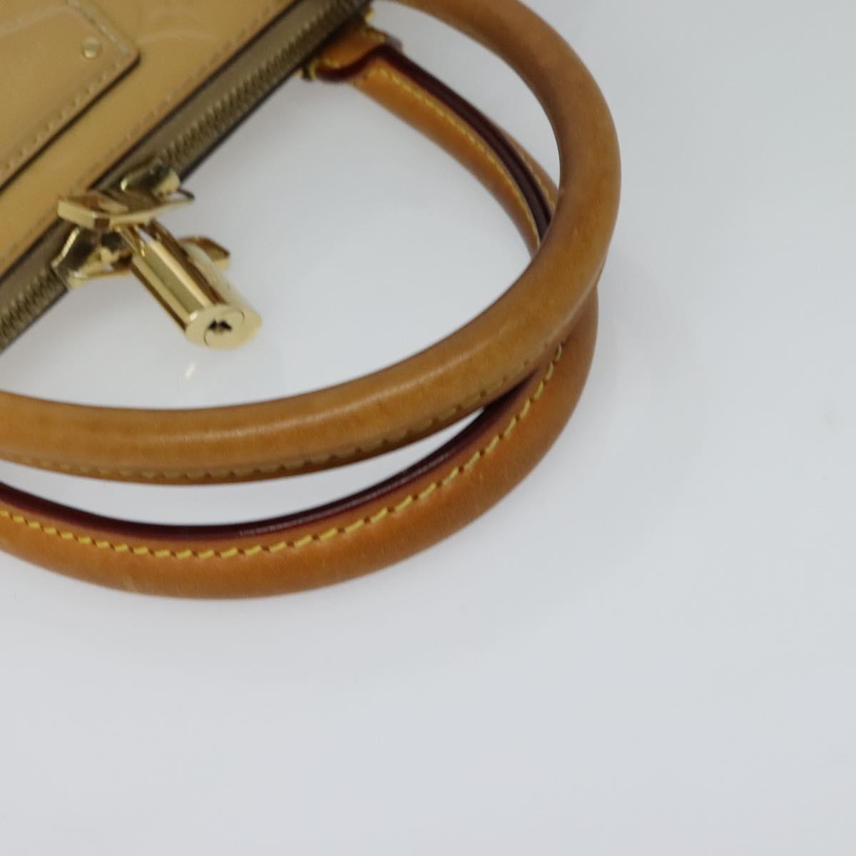 LOUIS VUITTON Vernis Montebello PM Hand Bag 2way Dunne M90167 LV Auth BD2221