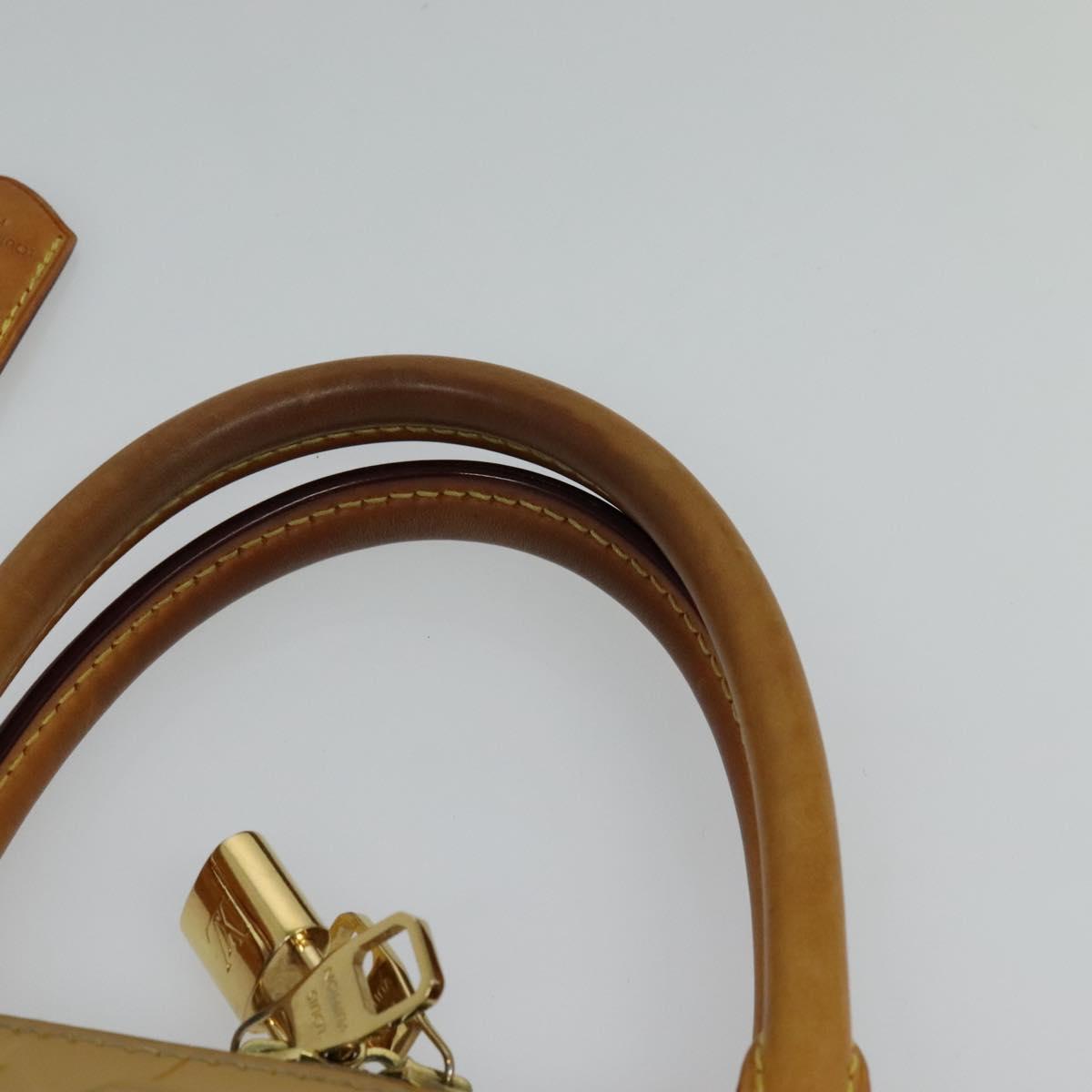 LOUIS VUITTON Vernis Montebello PM Hand Bag 2way Dunne M90167 LV Auth BD2221