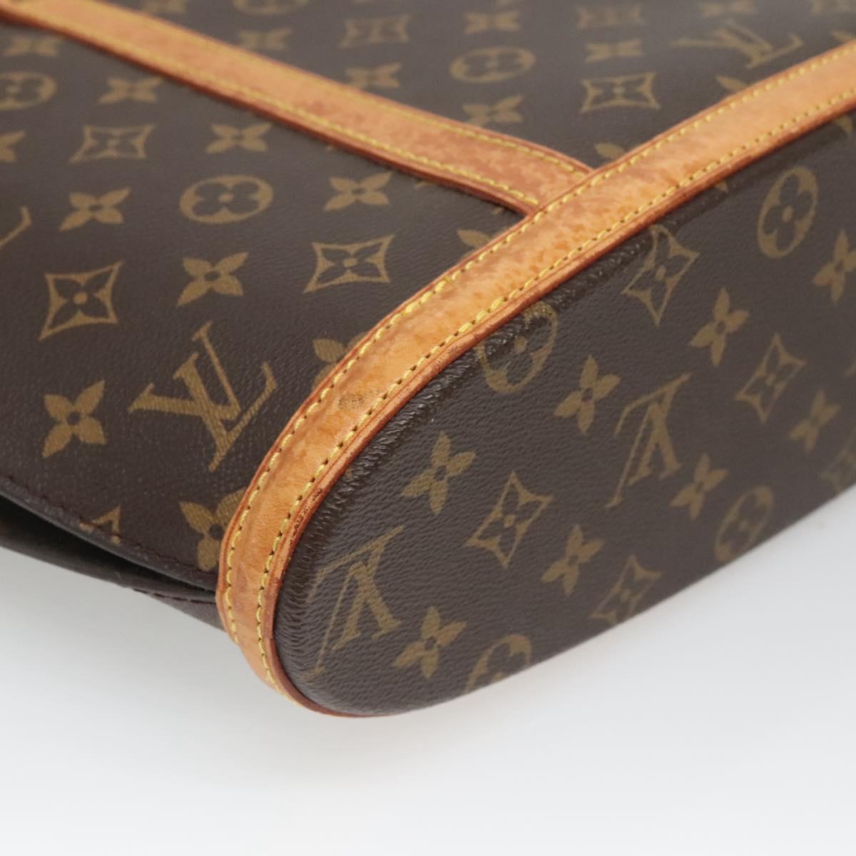 LOUIS VUITTON Monogram Babylone Tote Bag M51102 LV Auth BD2225