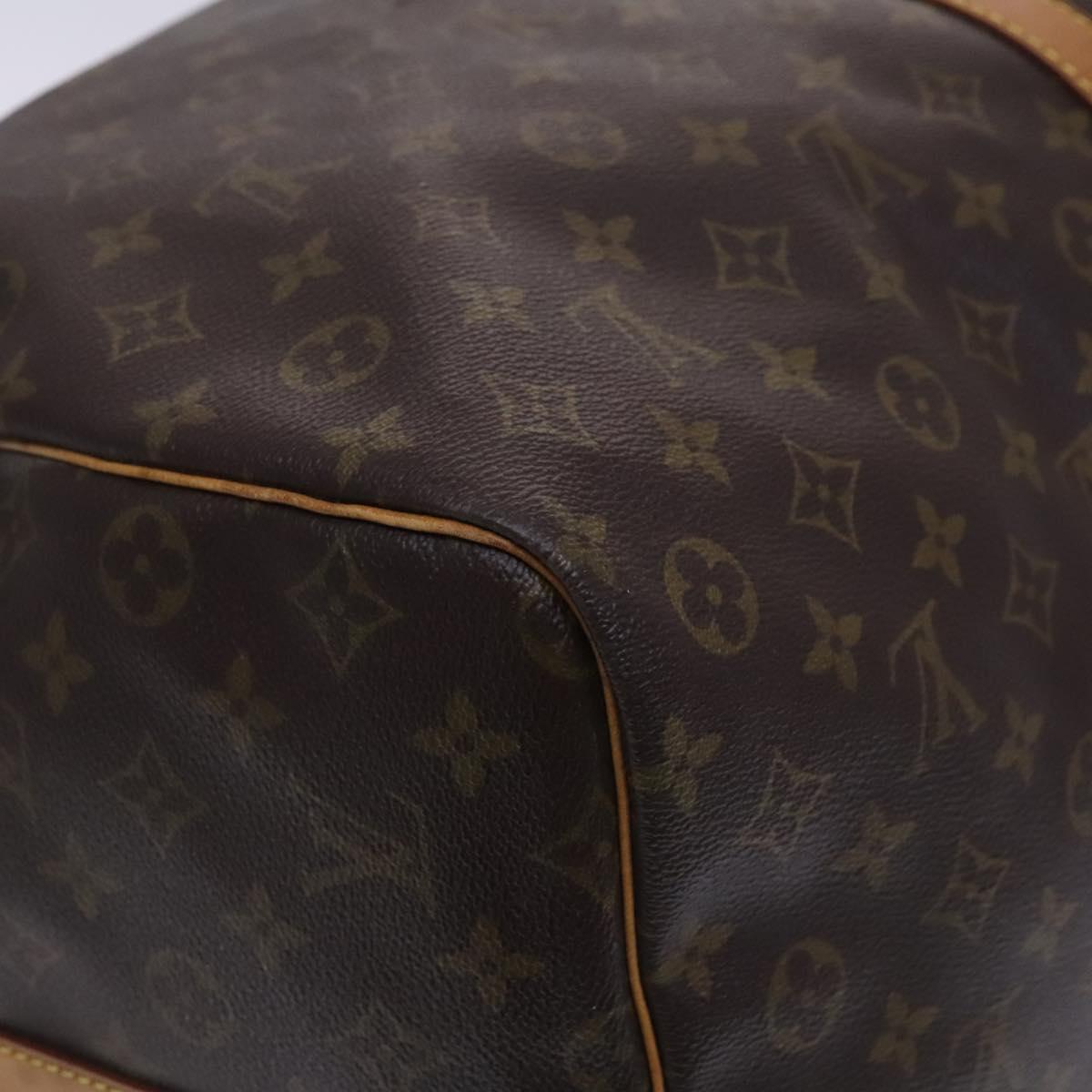LOUIS VUITTON Monogram Keepall Bandouliere 60 Boston Bag M41412 LV Auth BD227