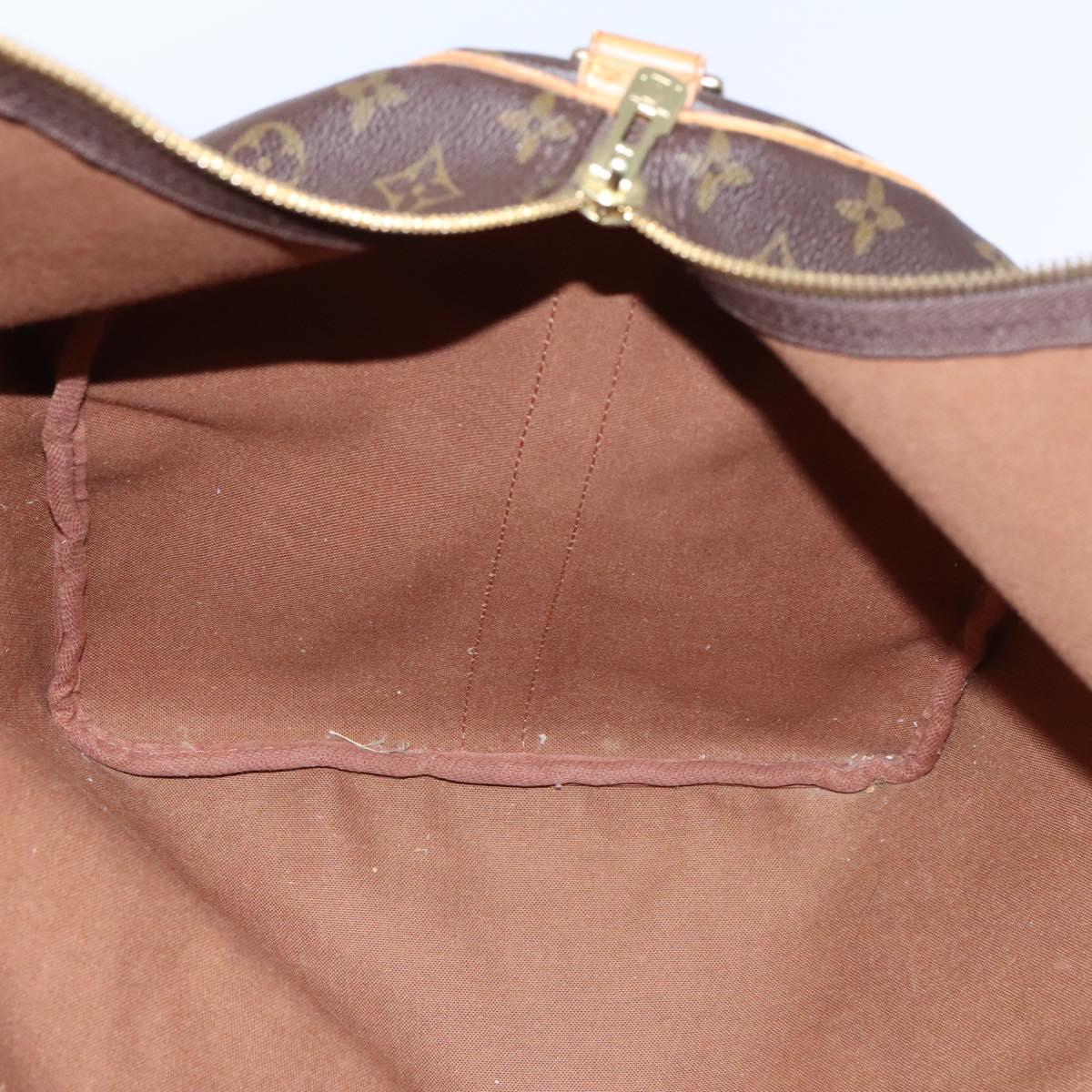 LOUIS VUITTON Monogram Keepall Bandouliere 60 Boston Bag M41412 LV Auth BD227