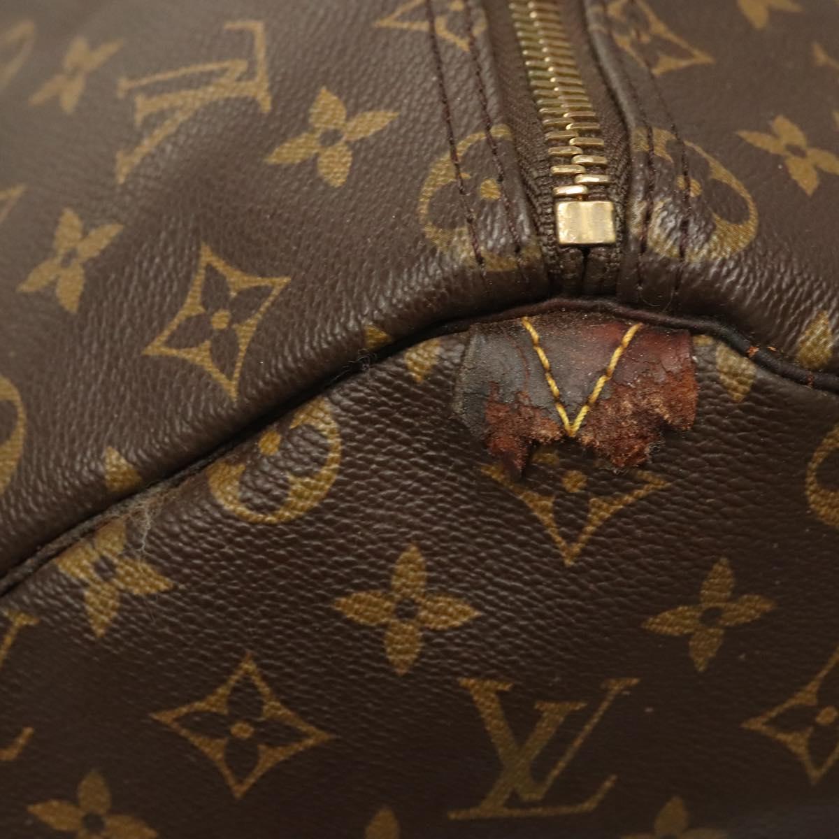 LOUIS VUITTON Monogram Keepall 50 Boston Bag M41426 LV Auth BD2302