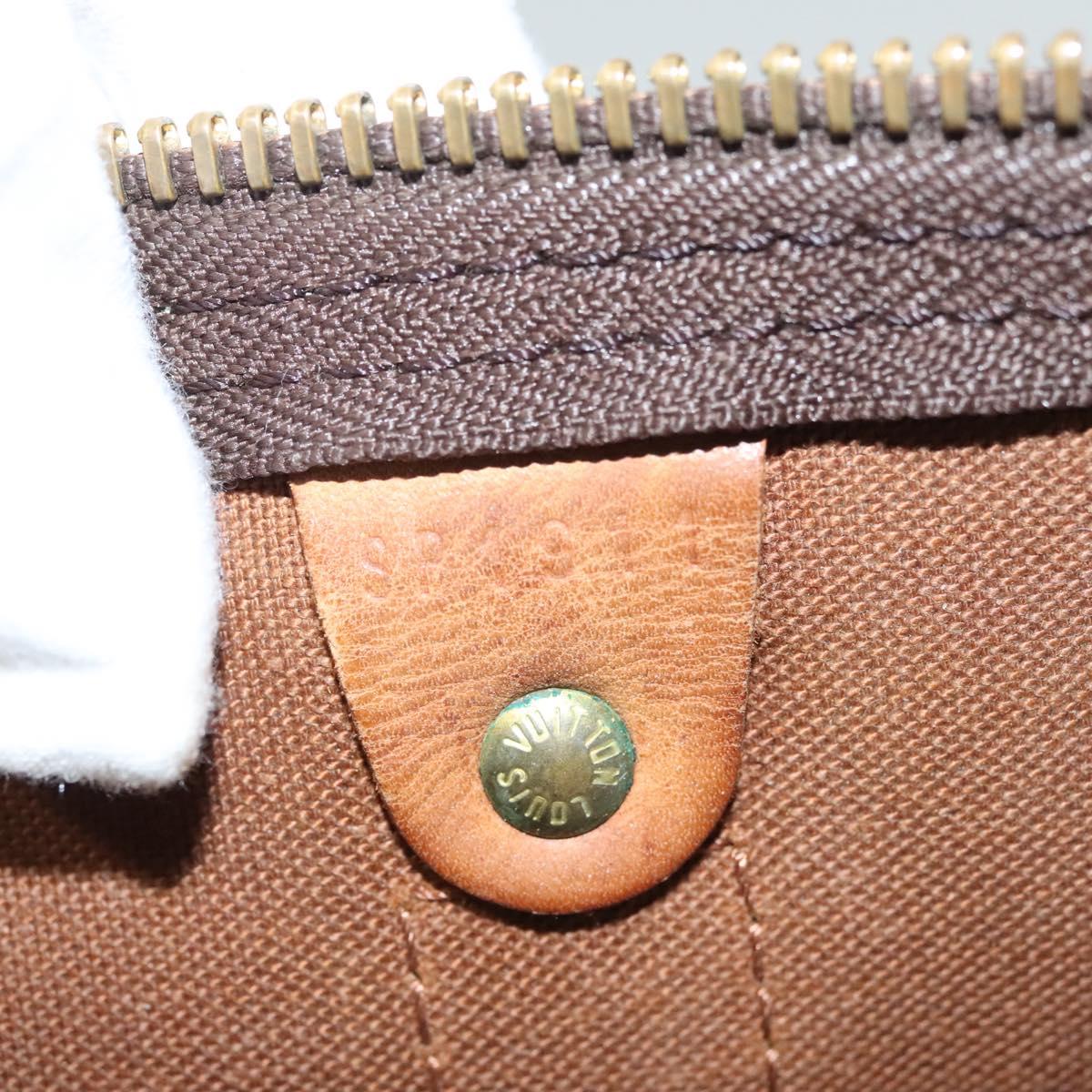 LOUIS VUITTON Monogram Keepall 50 Boston Bag M41426 LV Auth BD2302