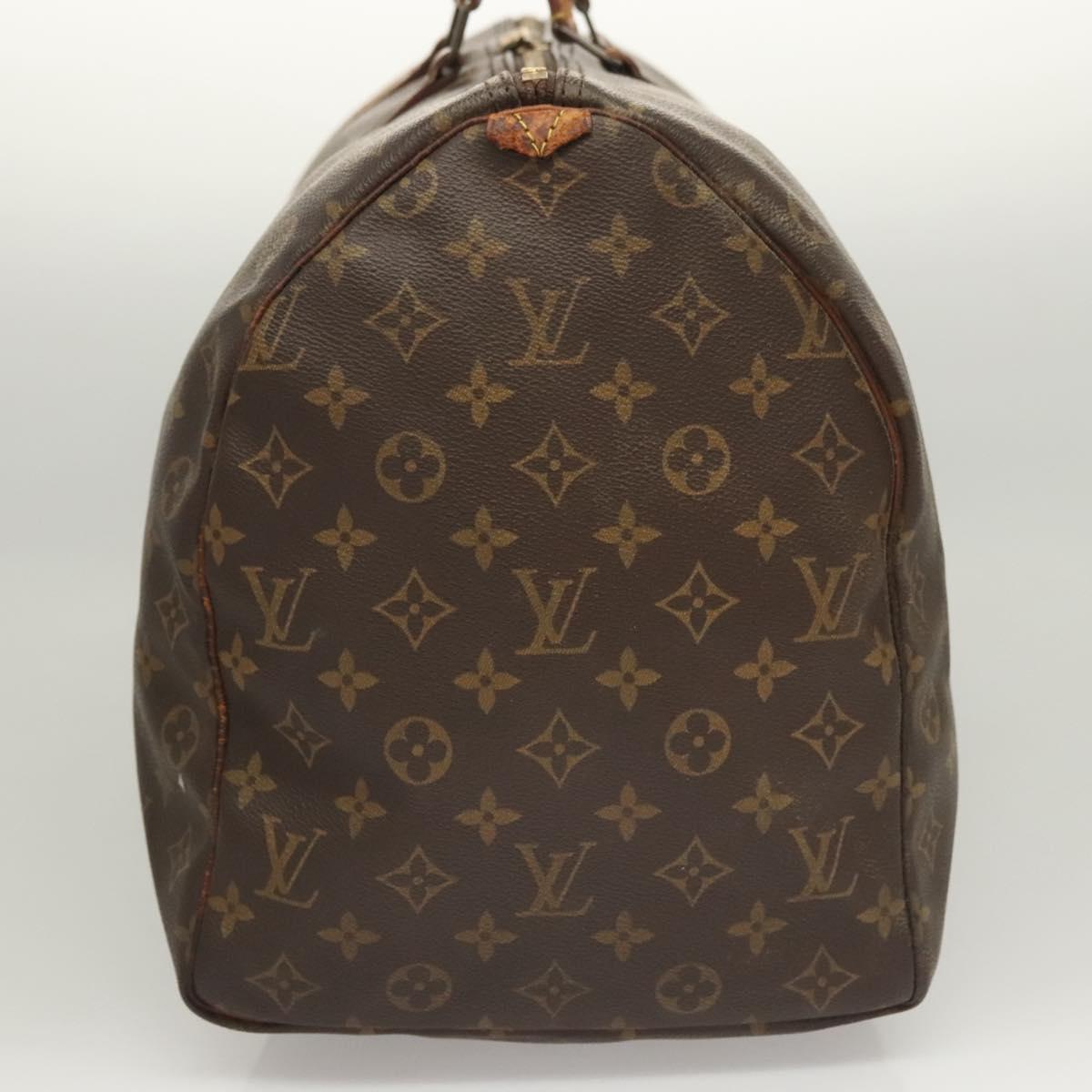 LOUIS VUITTON Monogram Keepall 50 Boston Bag M41426 LV Auth BD2302