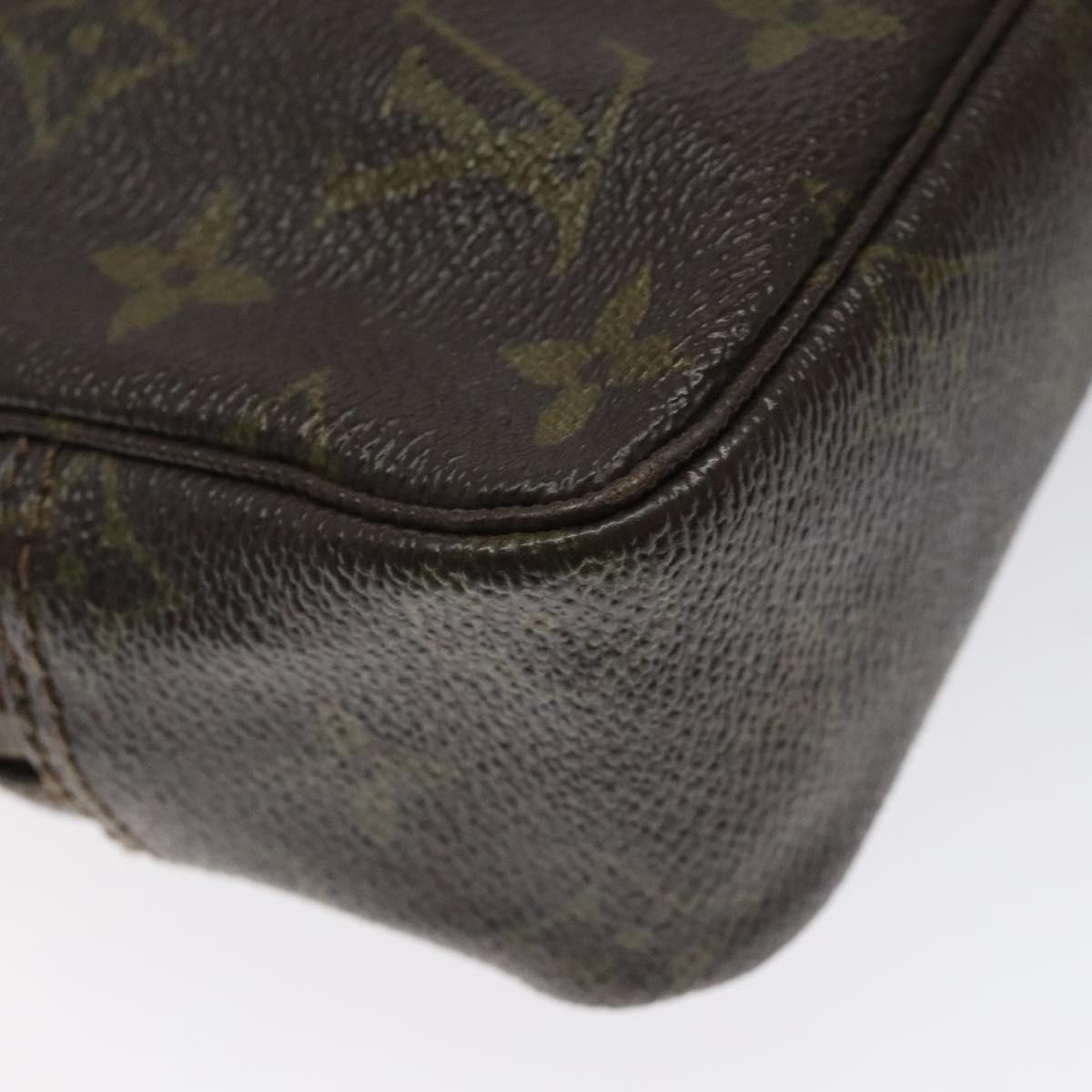 LOUIS VUITTON Monogram Trousse Toilette 23 Clutch Bag Vintage M47524 Auth BD2308