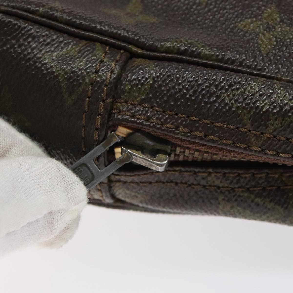 LOUIS VUITTON Monogram Trousse Toilette 23 Clutch Bag Vintage M47524 Auth BD2308