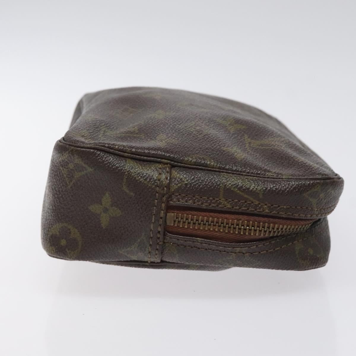 LOUIS VUITTON Monogram Trousse Toilette 23 Clutch Bag Vintage M47524 Auth BD2308
