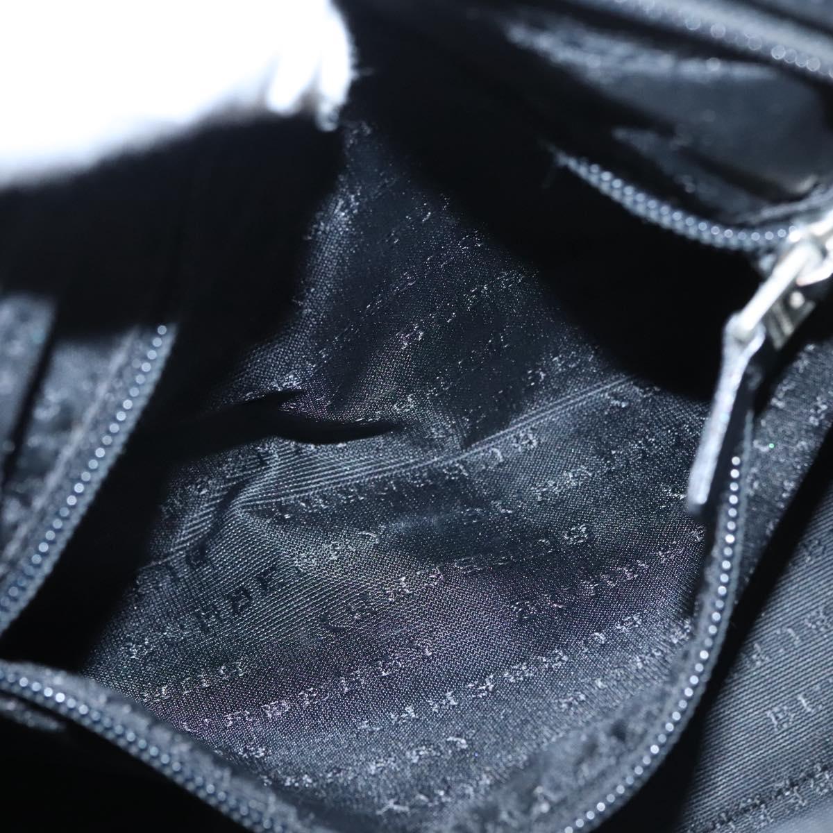 BURBERRY Nova Check Hand Bag PVC Beige Auth BD255