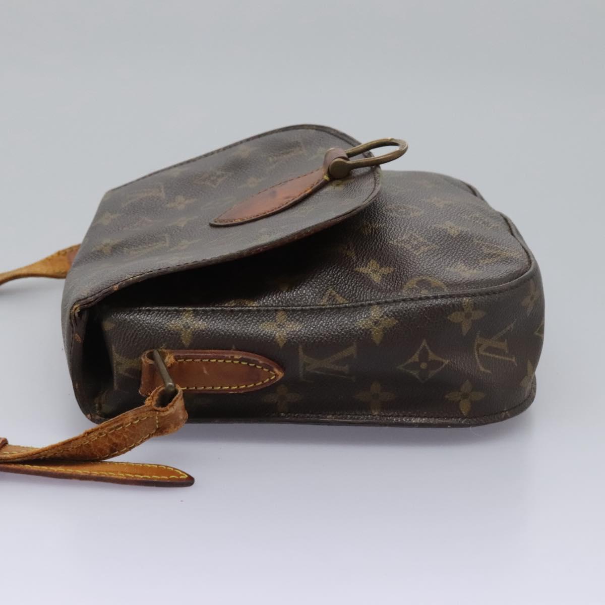 LOUIS VUITTON Monogram Saint Cloud GM Shoulder Bag M51242 LV Auth BD258