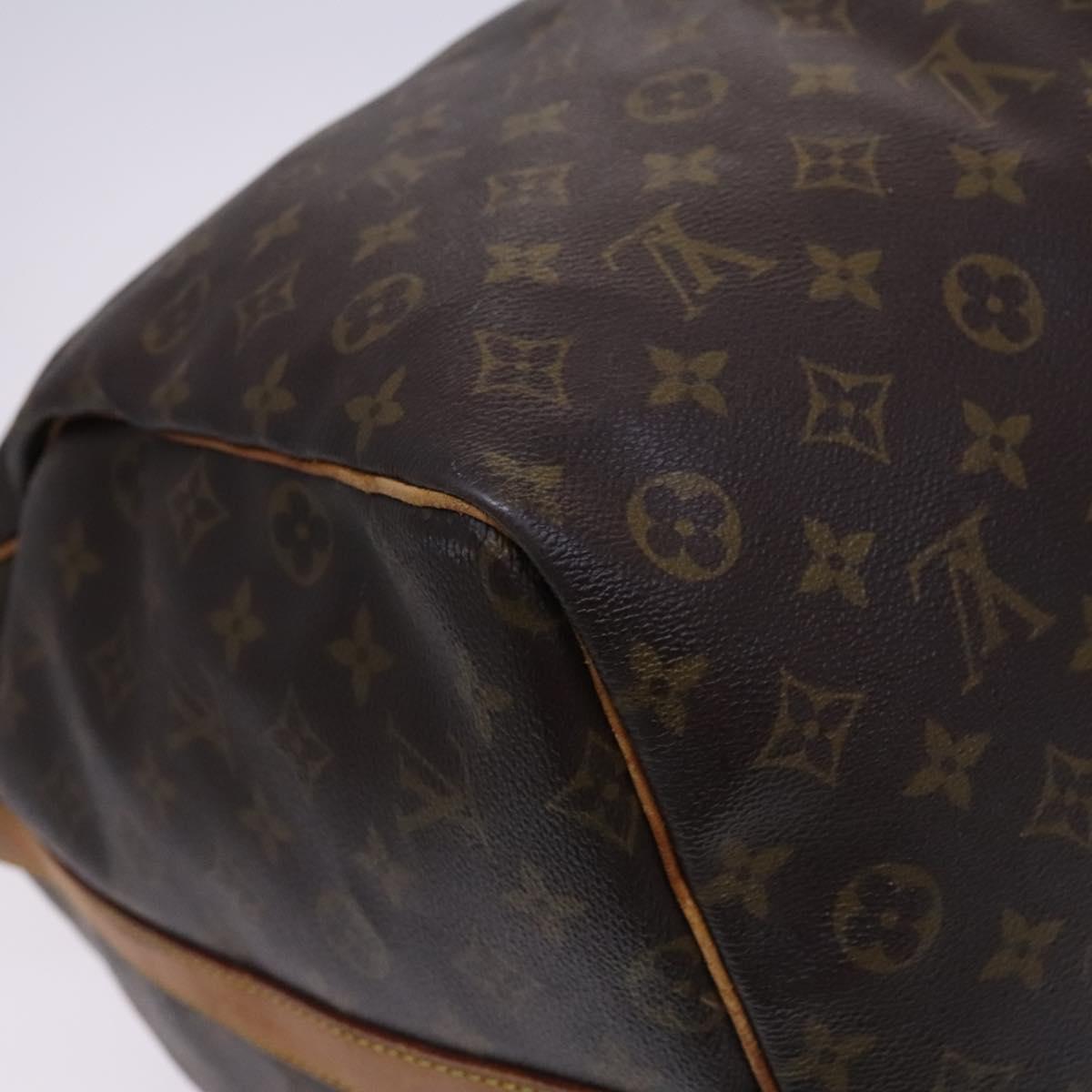 LOUIS VUITTON Monogram Keepall Bandouliere 60 Boston Bag M41412 LV Auth BD263