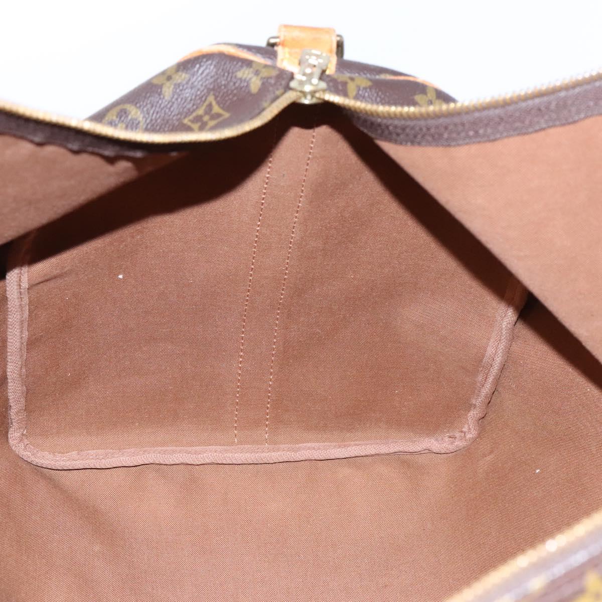 LOUIS VUITTON Monogram Keepall Bandouliere 60 Boston Bag M41412 LV Auth BD263
