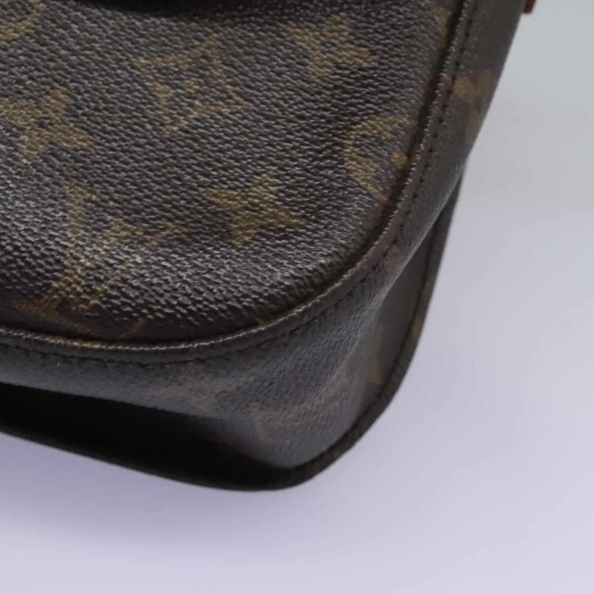 LOUIS VUITTON Monogram Saint Cloud GM Shoulder Bag M51242 LV Auth BD275