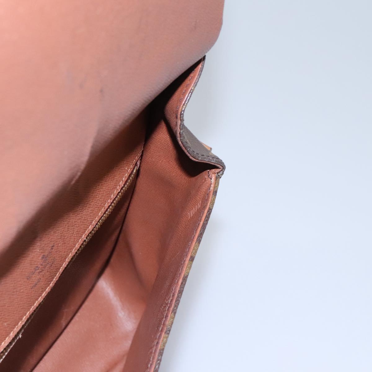 LOUIS VUITTON Monogram Saint Cloud GM Shoulder Bag M51242 LV Auth BD275