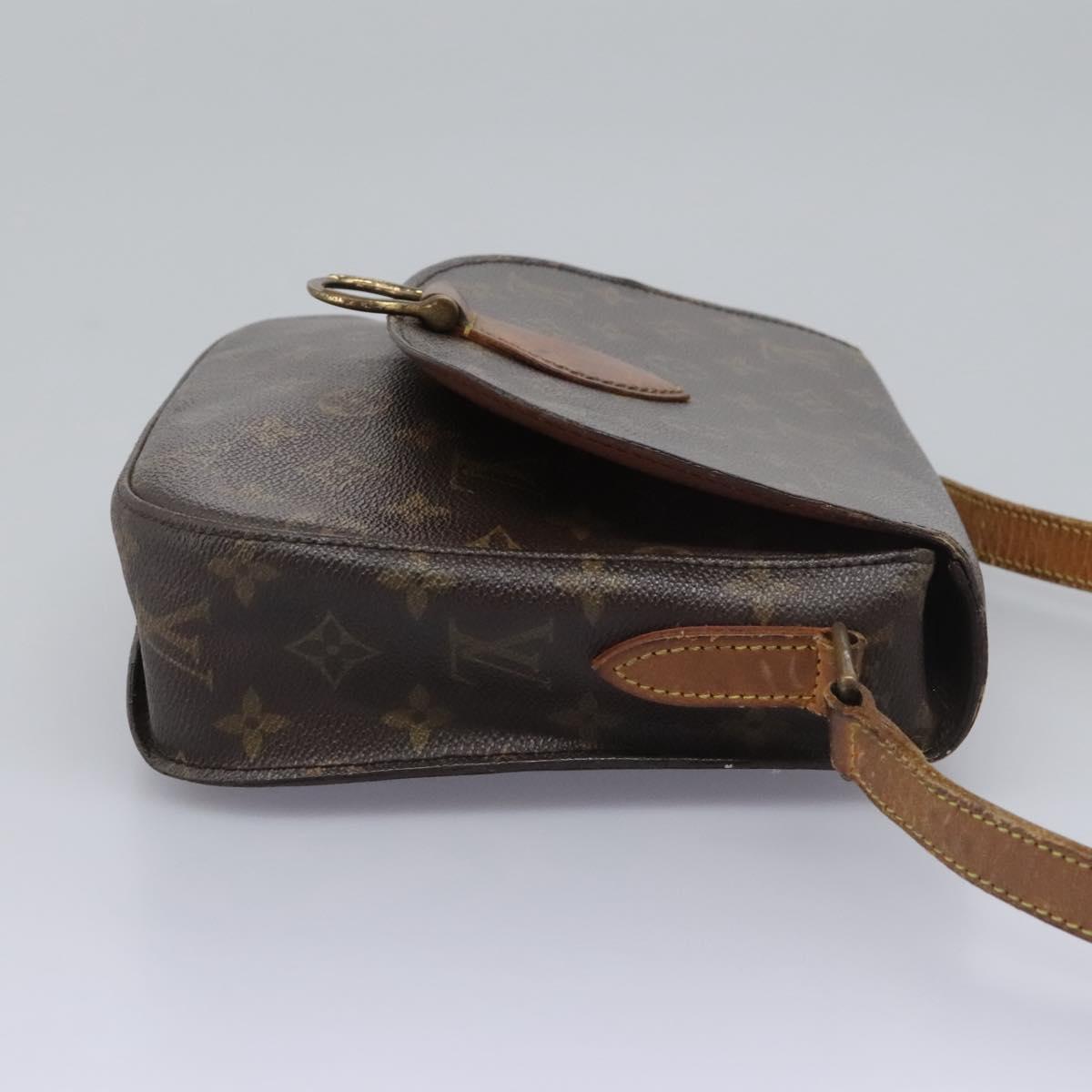 LOUIS VUITTON Monogram Saint Cloud GM Shoulder Bag M51242 LV Auth BD275