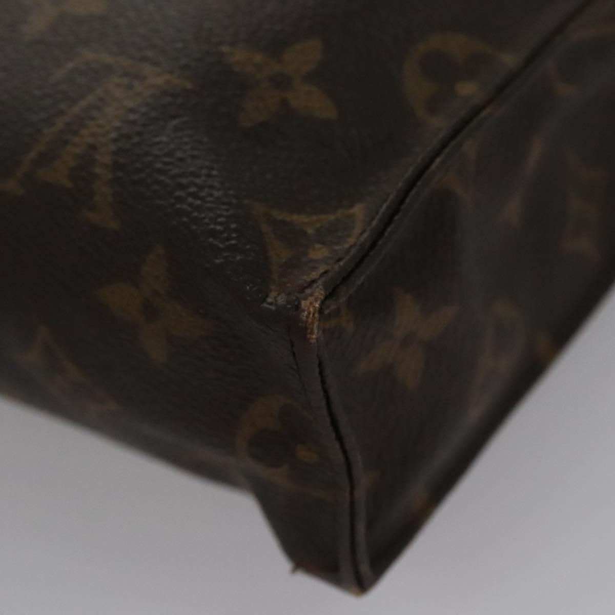 LOUIS VUITTON Monogram Poche Toilette 26 Pouch M47542 LV Auth BD294