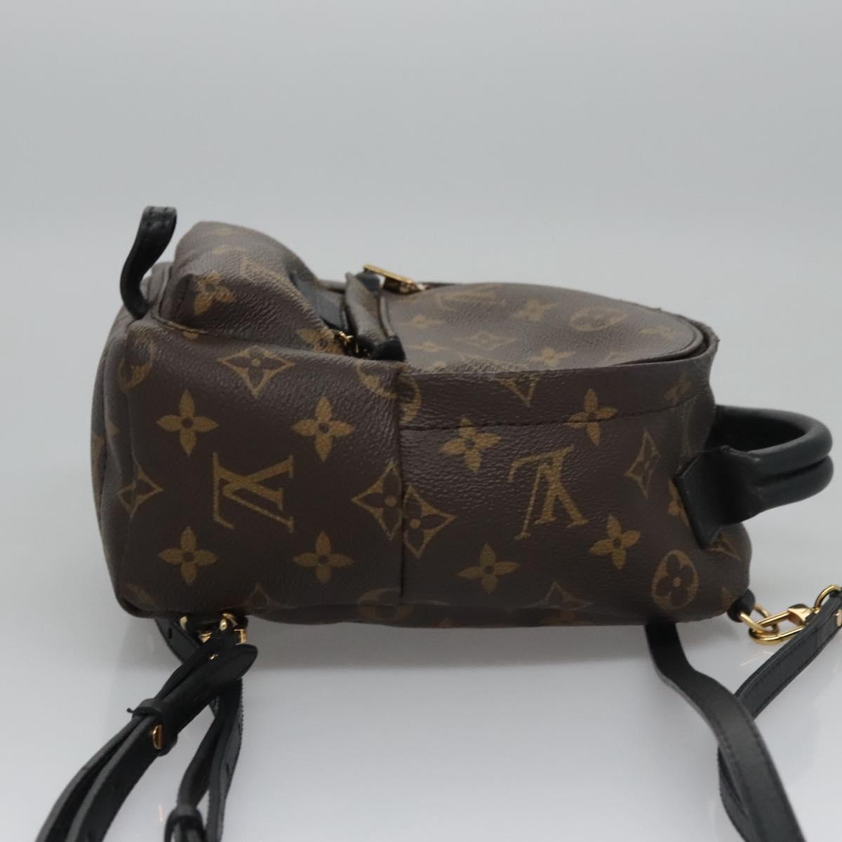LOUIS VUITTON Monogram Palm Springs MINI Backpack M41562 LV Auth BD314V