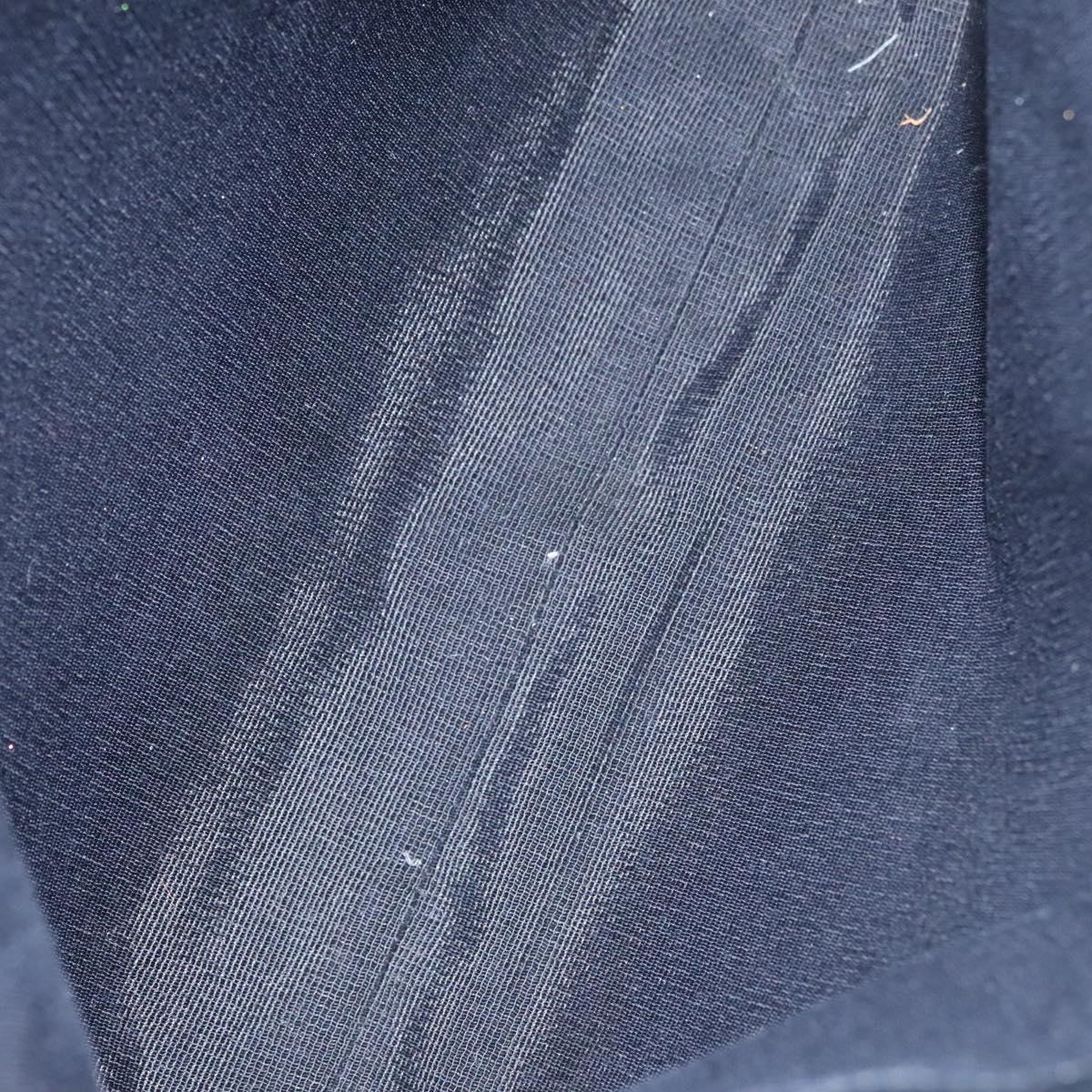 Salvatore Ferragamo Gancini Tote Bag Canvas Black Auth BD344