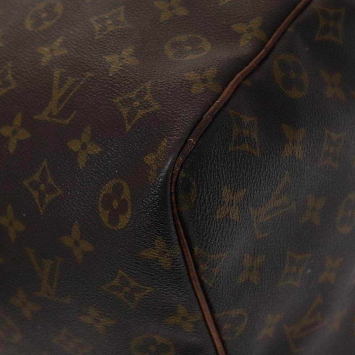 LOUIS VUITTON Monogram Keepall 60 Boston Bag M41422 LV Auth BD363