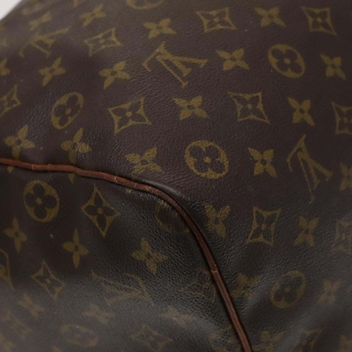 LOUIS VUITTON Monogram Keepall 60 Boston Bag M41422 LV Auth BD363