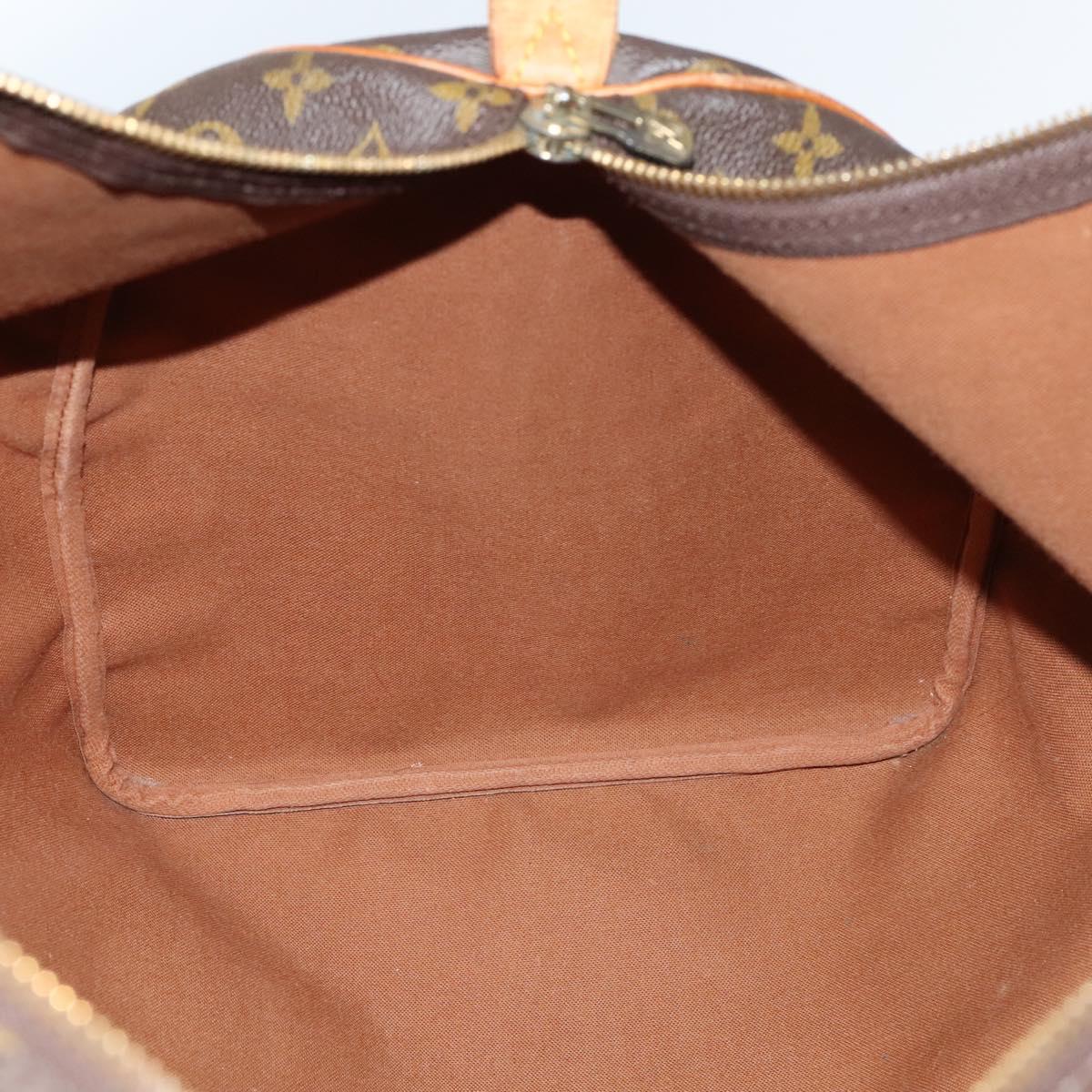 LOUIS VUITTON Monogram Keepall 60 Boston Bag M41422 LV Auth BD363