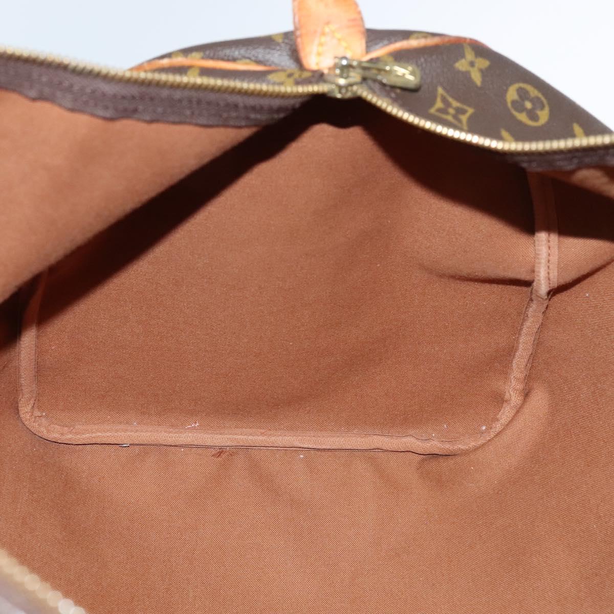 LOUIS VUITTON Monogram Keepall 60 Boston Bag M41422 LV Auth BD363