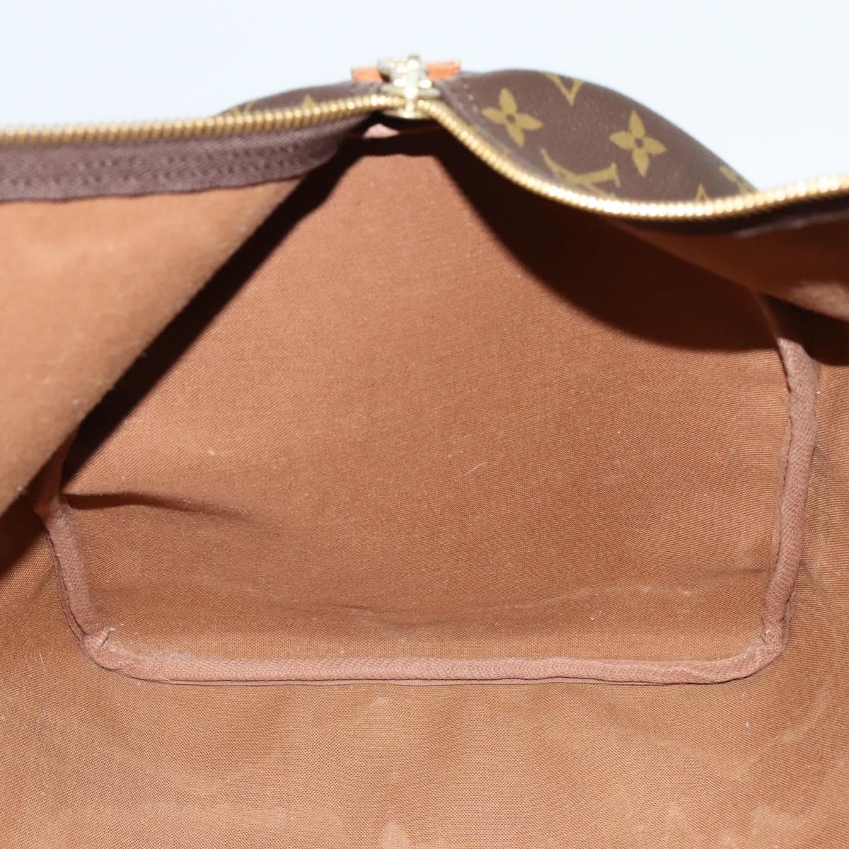 LOUIS VUITTON Monogram Keepall 55 Boston Bag M41424 LV Auth BD364