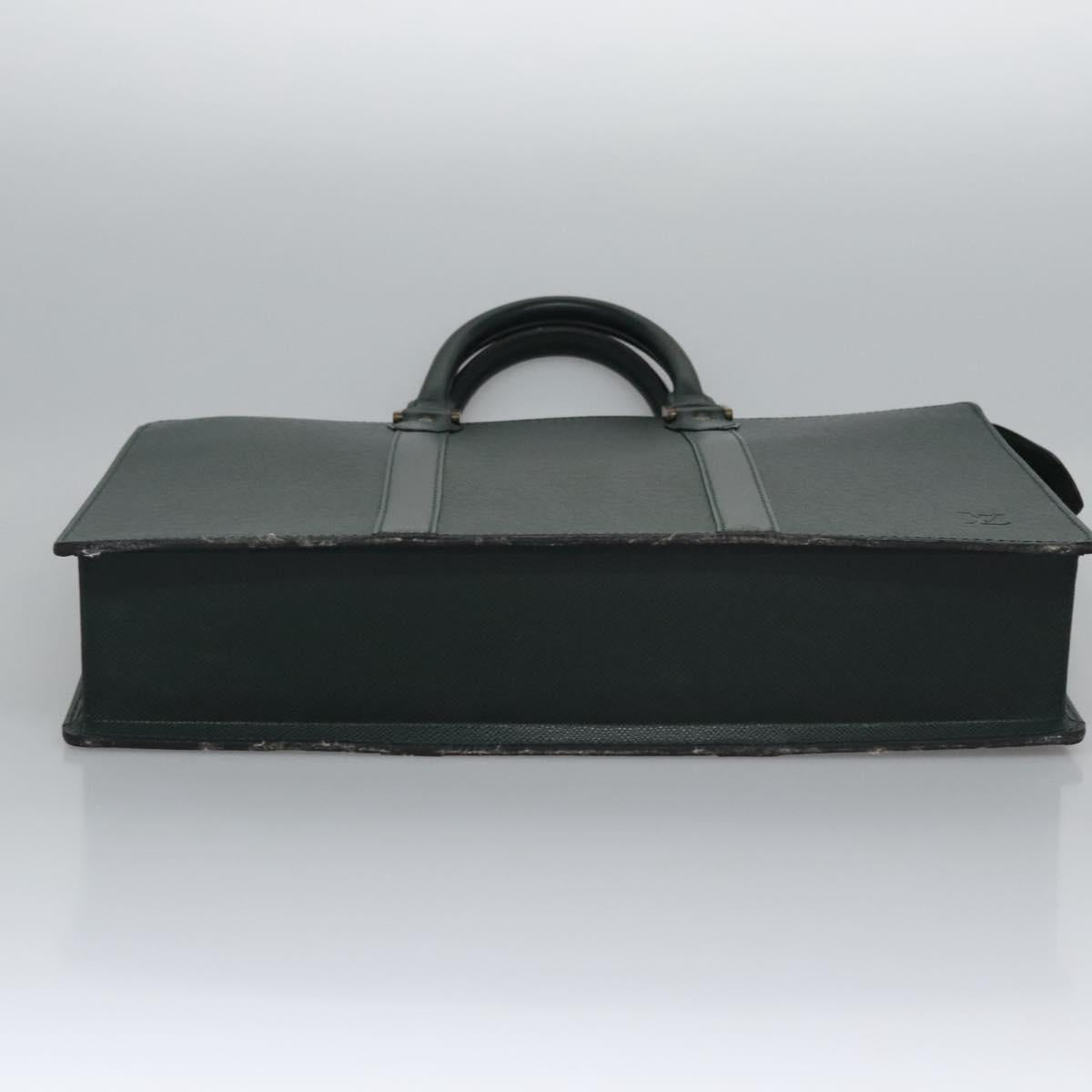 LOUIS VUITTON Taiga Porte Documents Rozan Bag Epicea M30054 LV Auth BD388