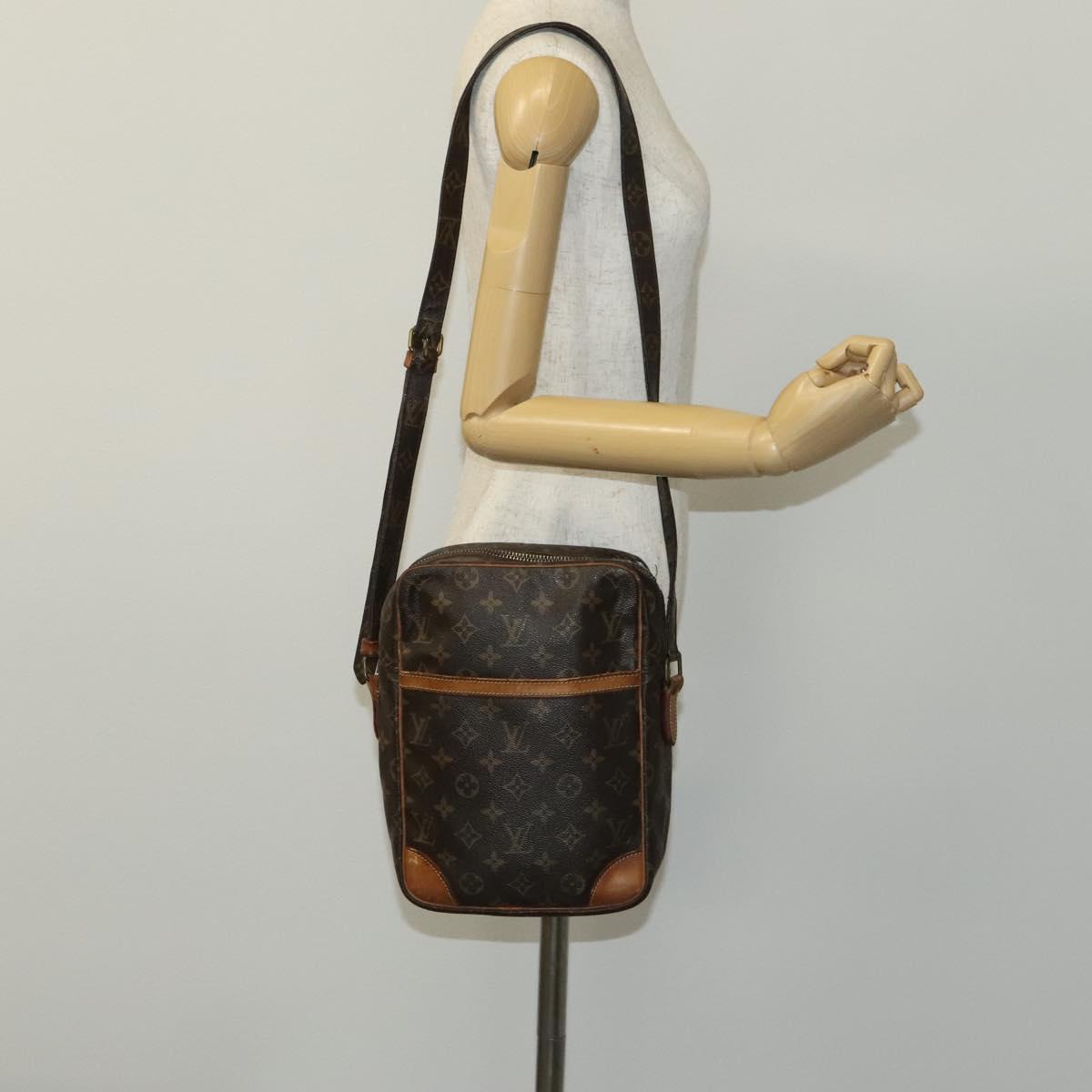 LOUIS VUITTON Monogram Danube MM Shoulder Bag M45264 LV Auth BD401