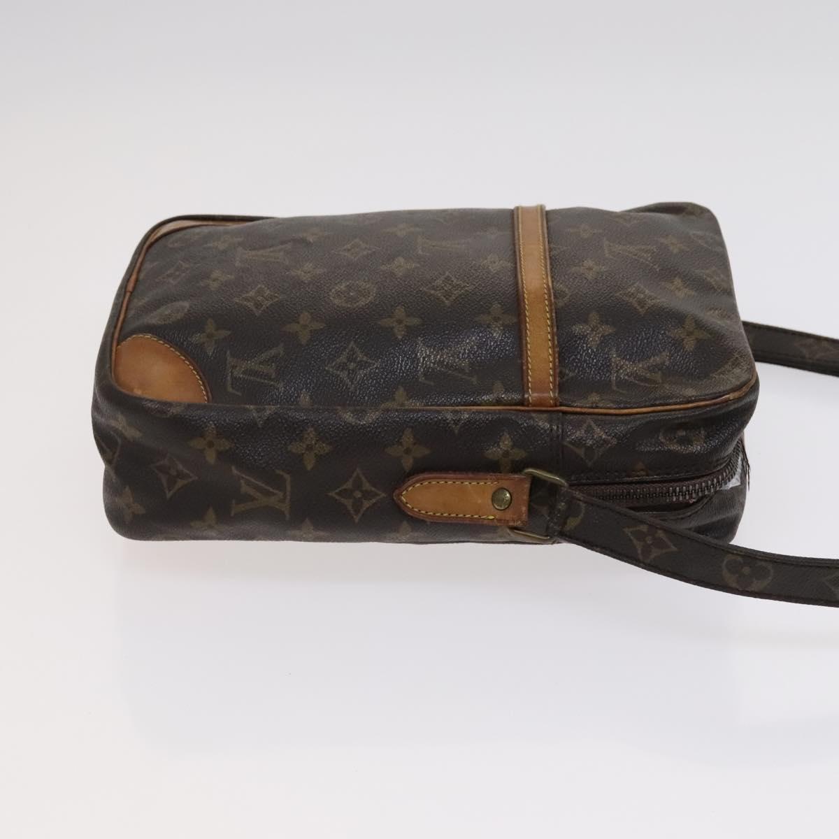 LOUIS VUITTON Monogram Danube MM Shoulder Bag M45264 LV Auth BD401
