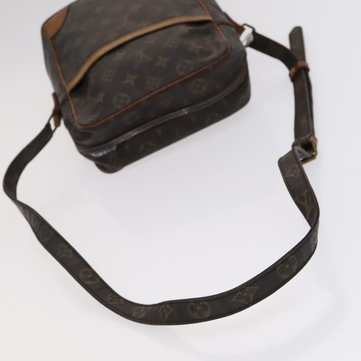 LOUIS VUITTON Monogram Danube MM Shoulder Bag M45264 LV Auth BD401
