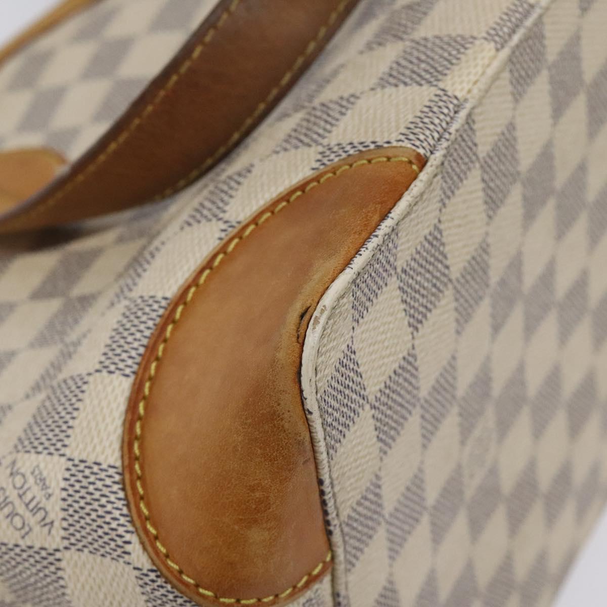 LOUIS VUITTON Damier Azur Hampstead PM Tote Bag N51207 LV Auth BD432