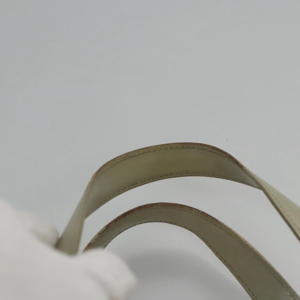 CHANEL New travel line Tote Bag Canvas Beige CC Auth BD439