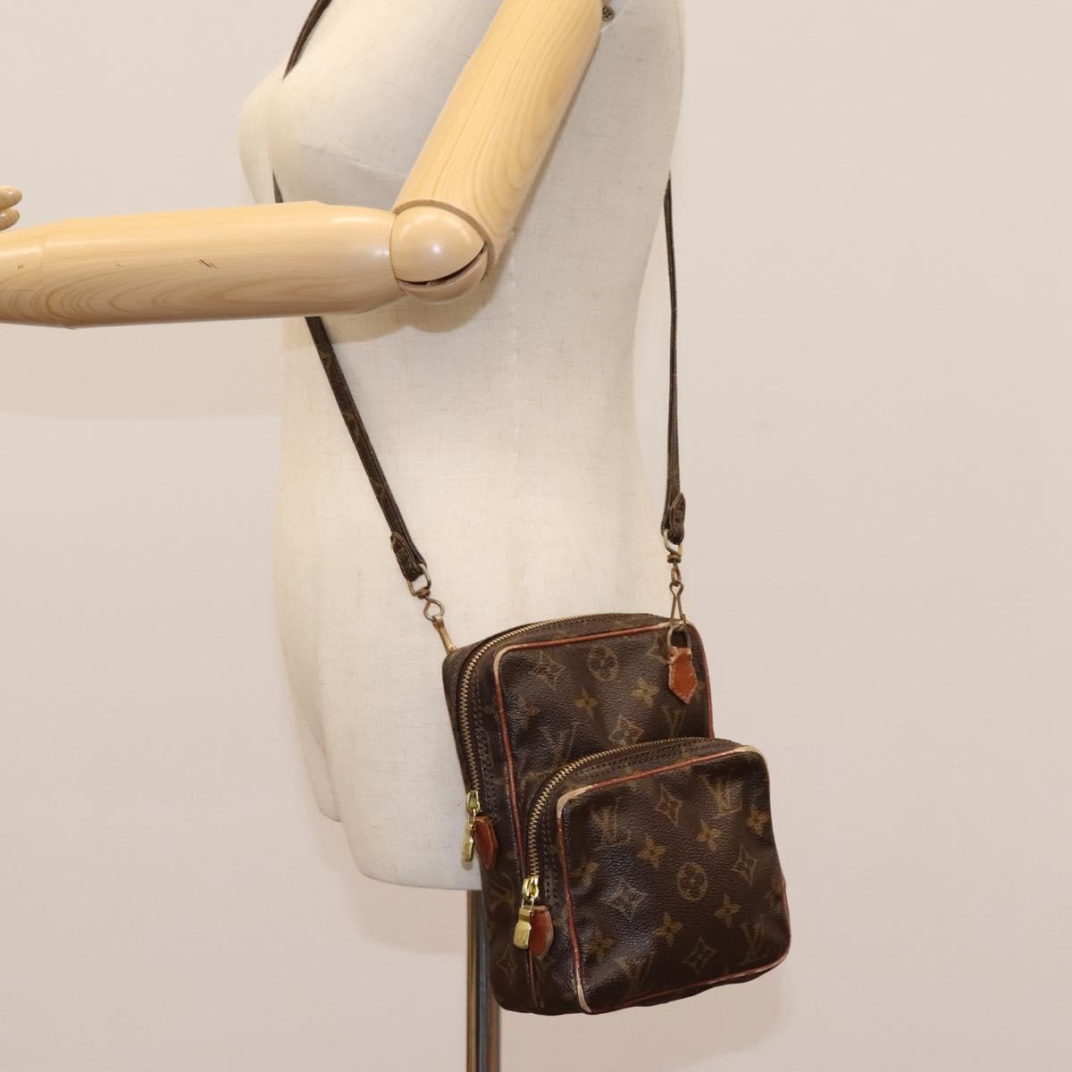 LOUIS VUITTON Monogram Mini Amazon Shoulder Bag Vintage M45238 LV Auth BD535