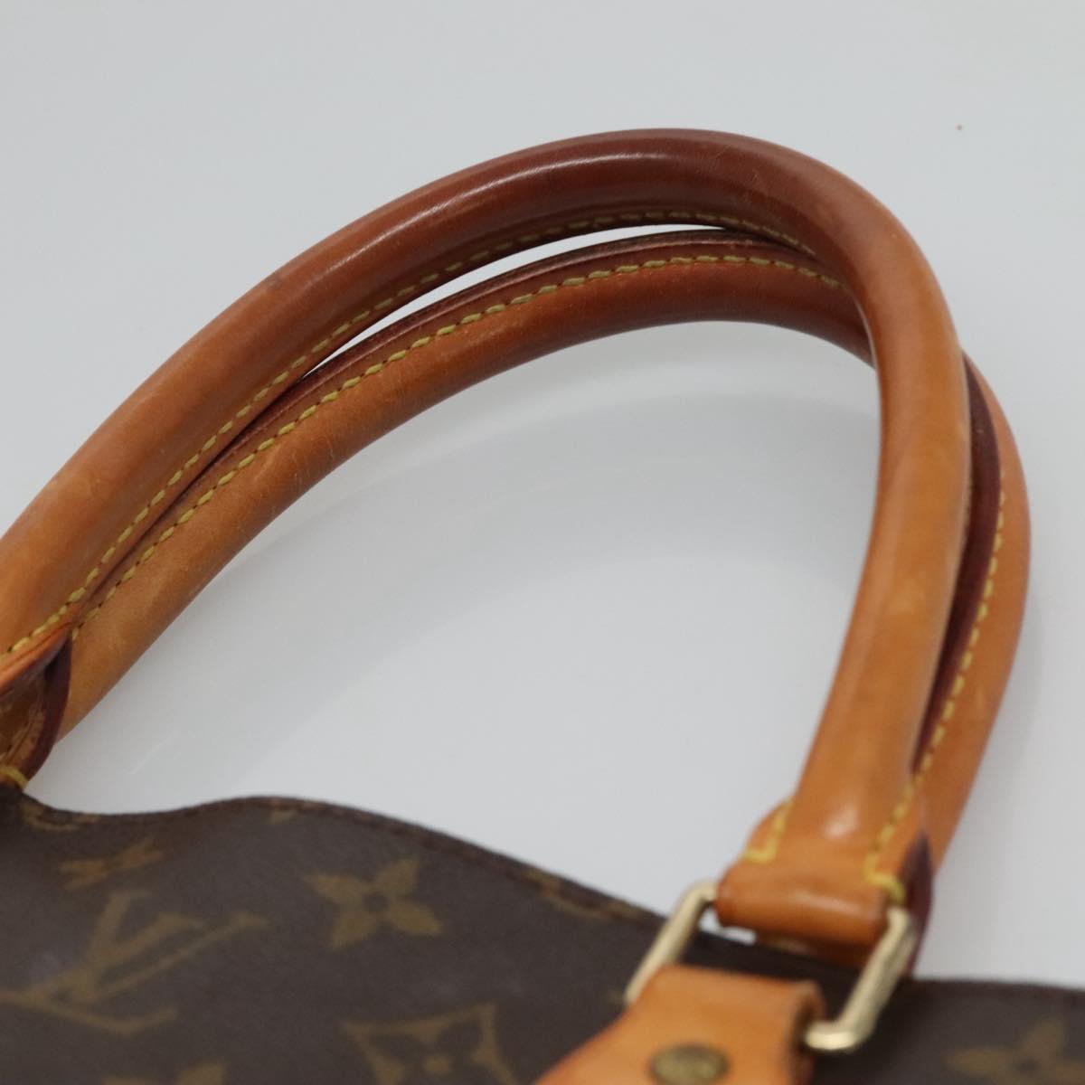 LOUIS VUITTON Monogram Sac Plat Hand Bag M51140 LV Auth BD570