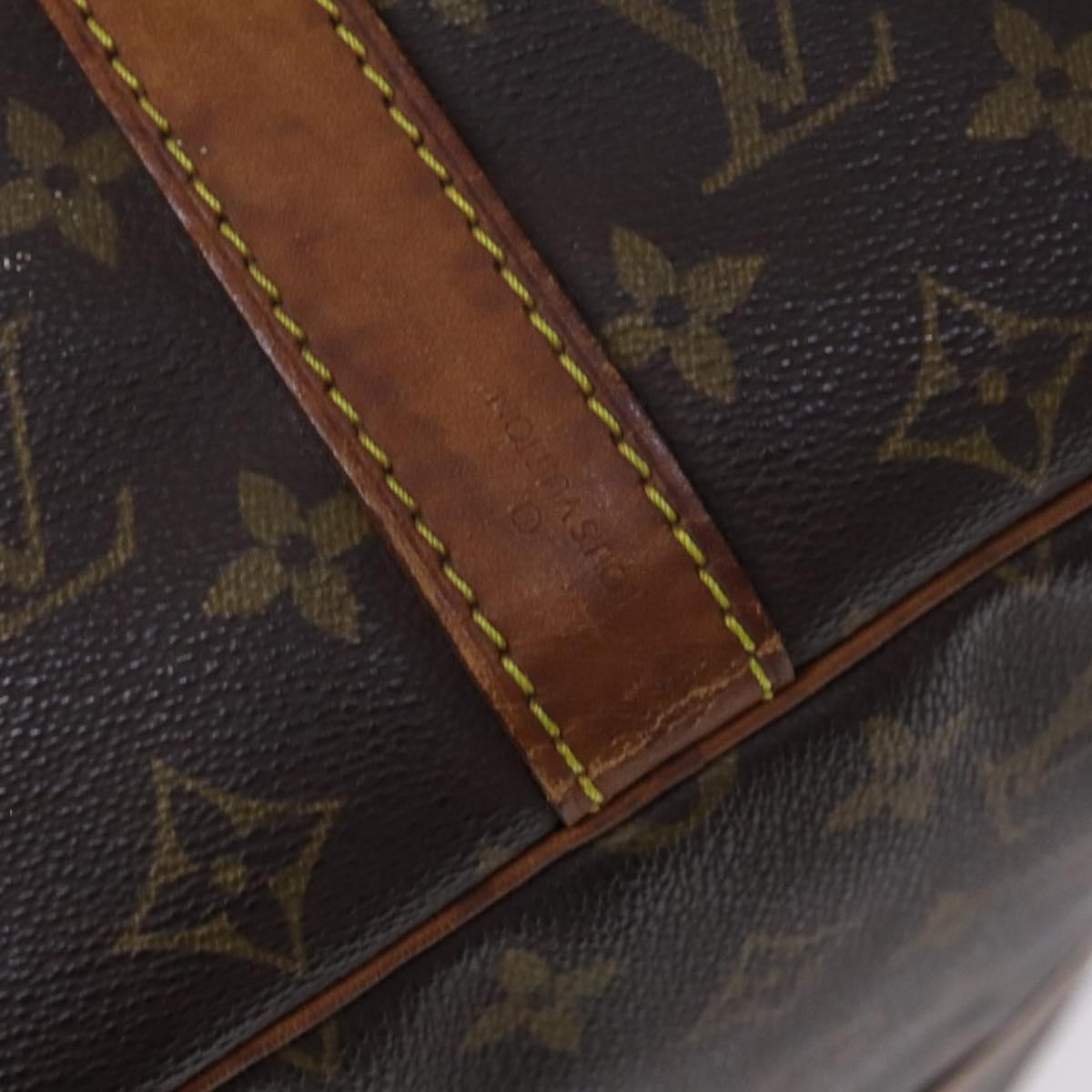 LOUIS VUITTON Monogram Keepall Bandouliere 45 Boston Bag M41418 LV Auth BD616